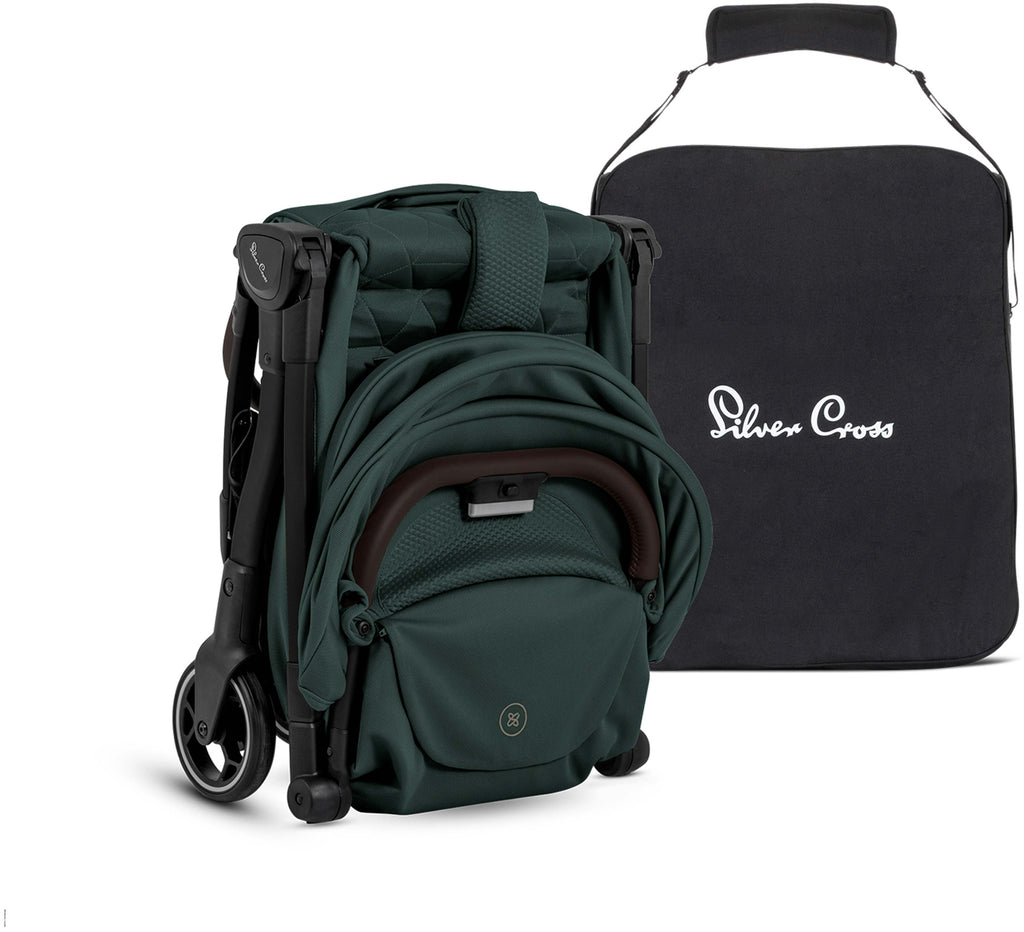 Silver Cross Clic 2 Conifer with Free Universal Footmuff