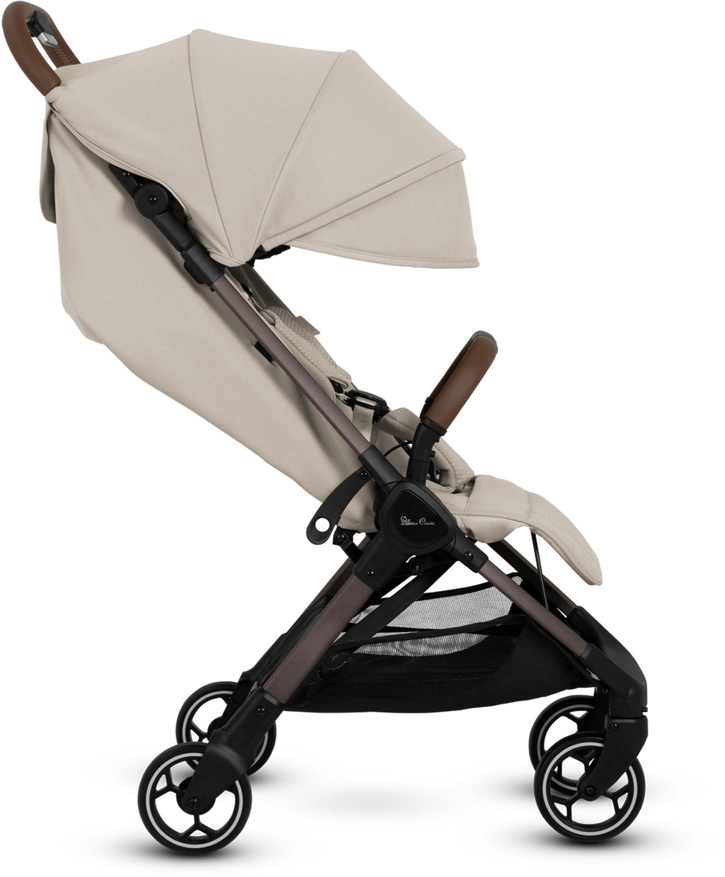 Silver Cross Clic 2 Latte with Free Universal Footmuff