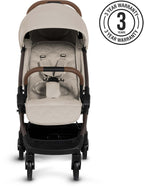 Silver Cross Clic 2 Latte with Free Universal Footmuff