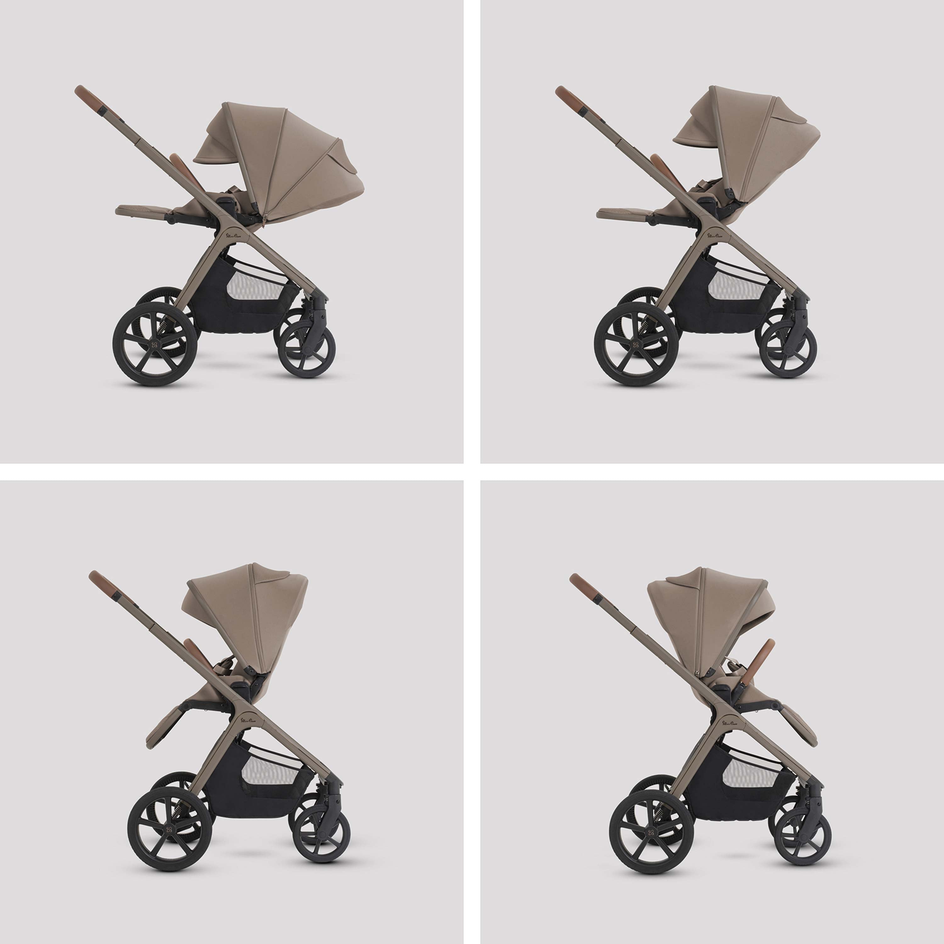 Silver Cross Cove 2 Ultimate 360 Infant Carrier Bundle | Champagne with Black Car Seat