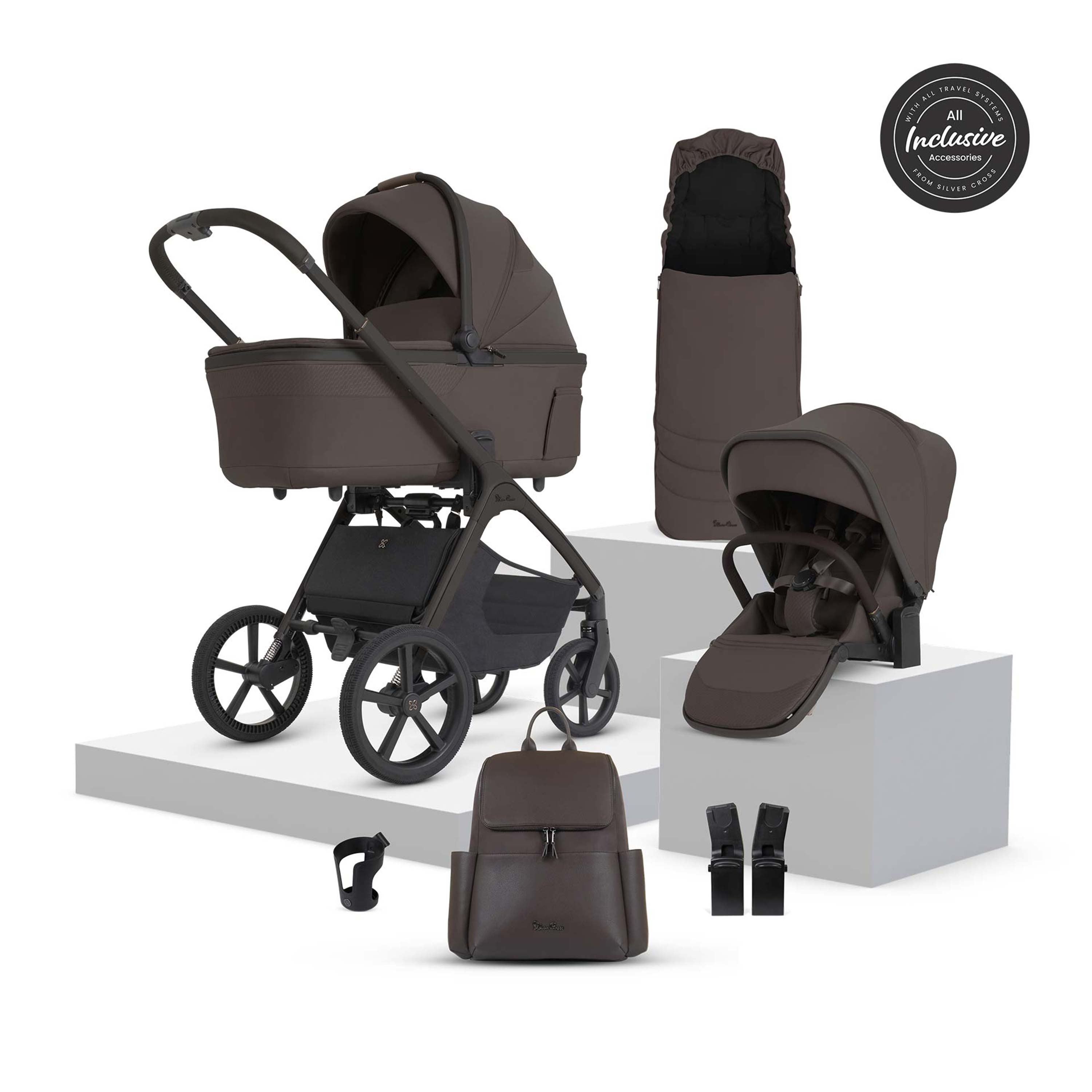 Silver Cross Cove 2 Accessory Bundle | Chocolate