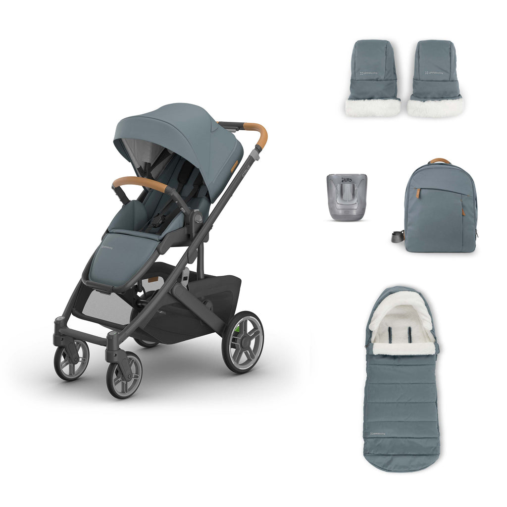 UPABBABY Cruz V3 & 4 Piece Accessory Pack Bundle Dillan Blue