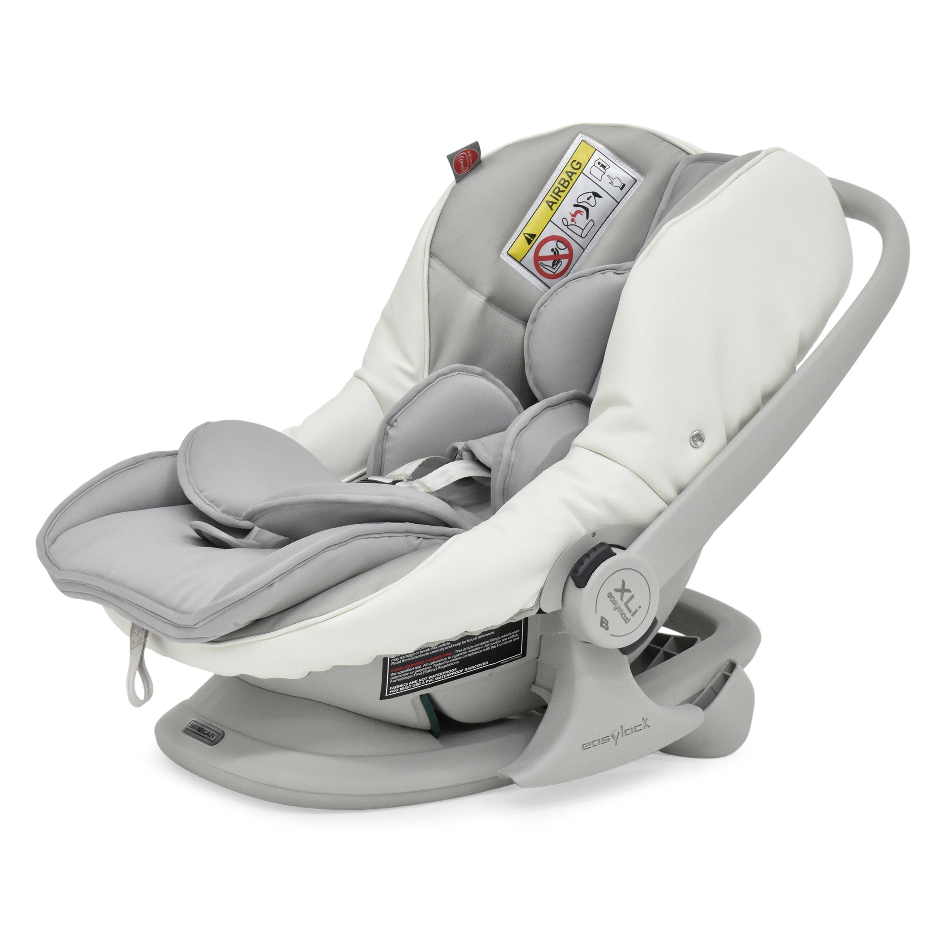 Bebecar Privé Easymaxi XL i-Size Infant Car Seat White Sparkle | Group 0+