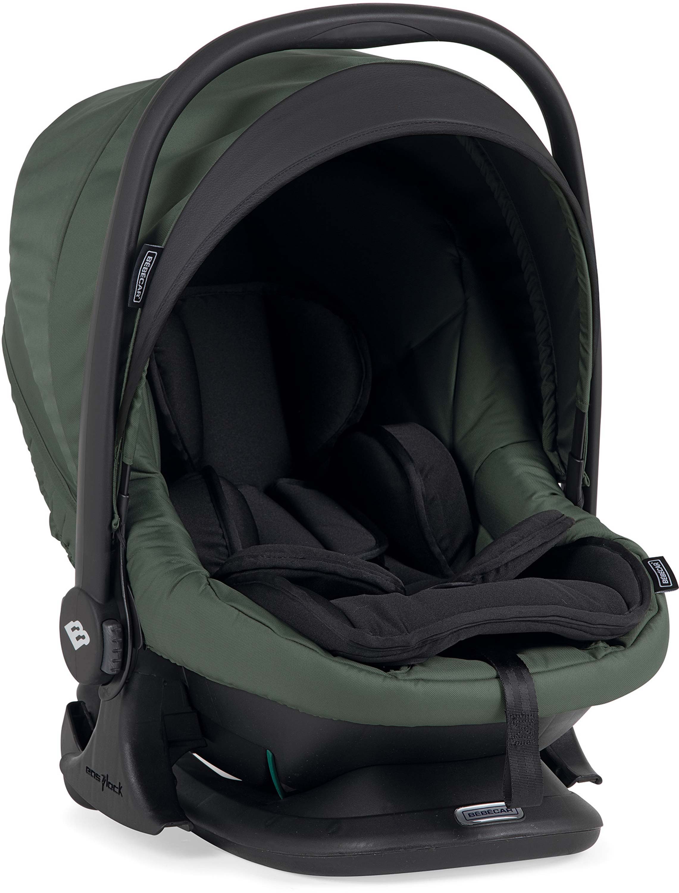 Bebecar Trio BIB Travel System Dark Green | Pushchair, Carrycot & Car Seat