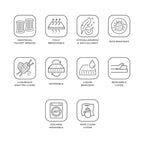 W H Watts Ultralux Pocket Spring Cot Bed Mattress (140 x 70 cm )