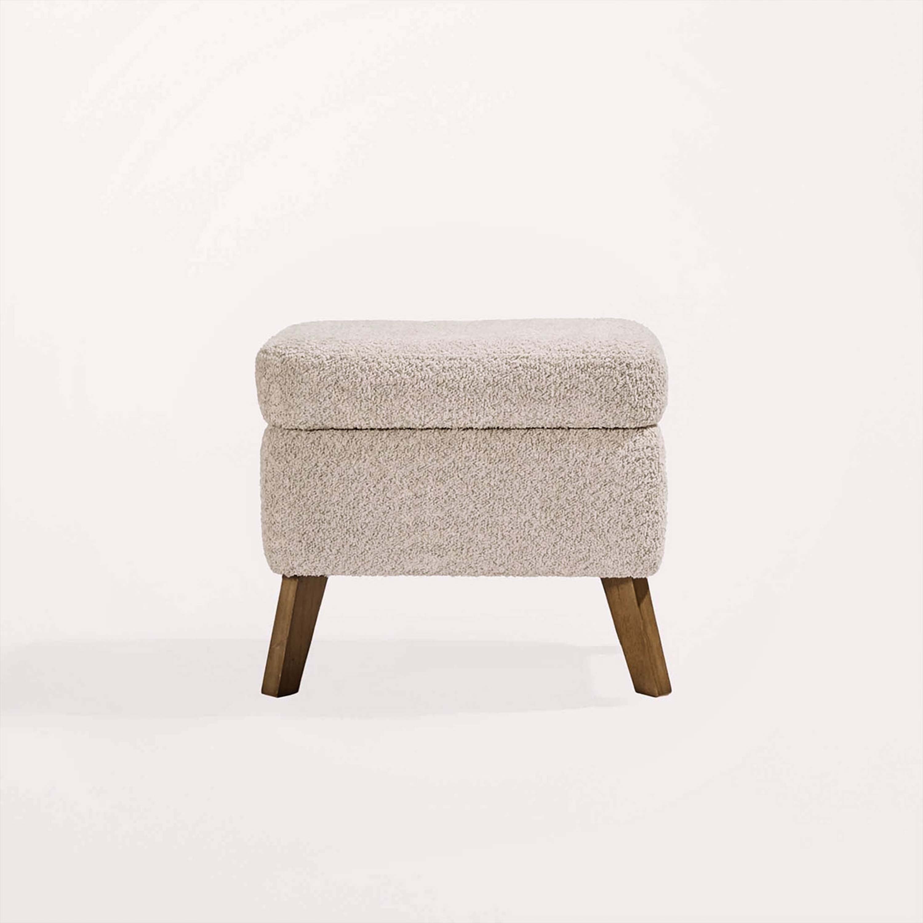 Tutti Bambini Harper Wingback Rocking Chair & Foot Stool - Teddy Mushroom
