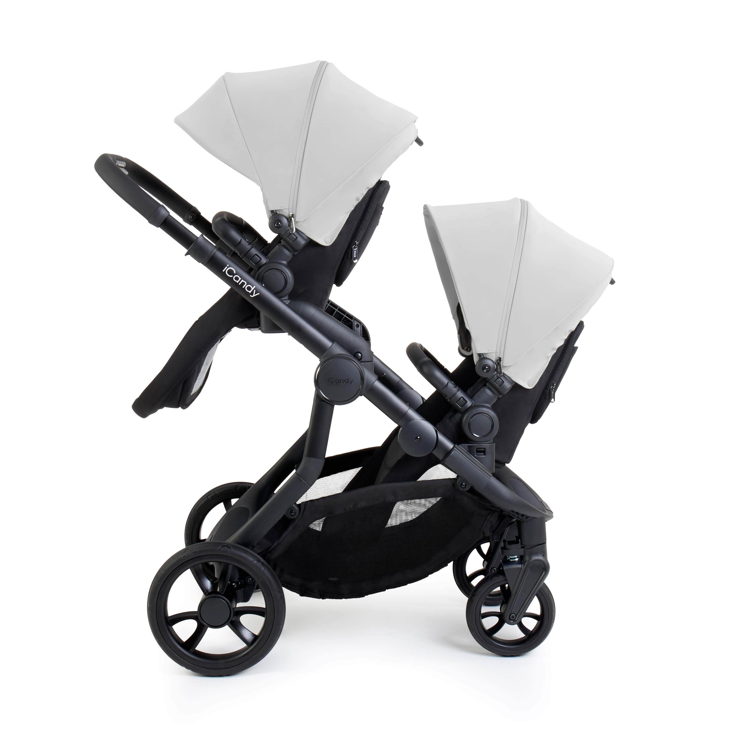 iCandy Orange 4 Pushchair Twin Bundle Glacier