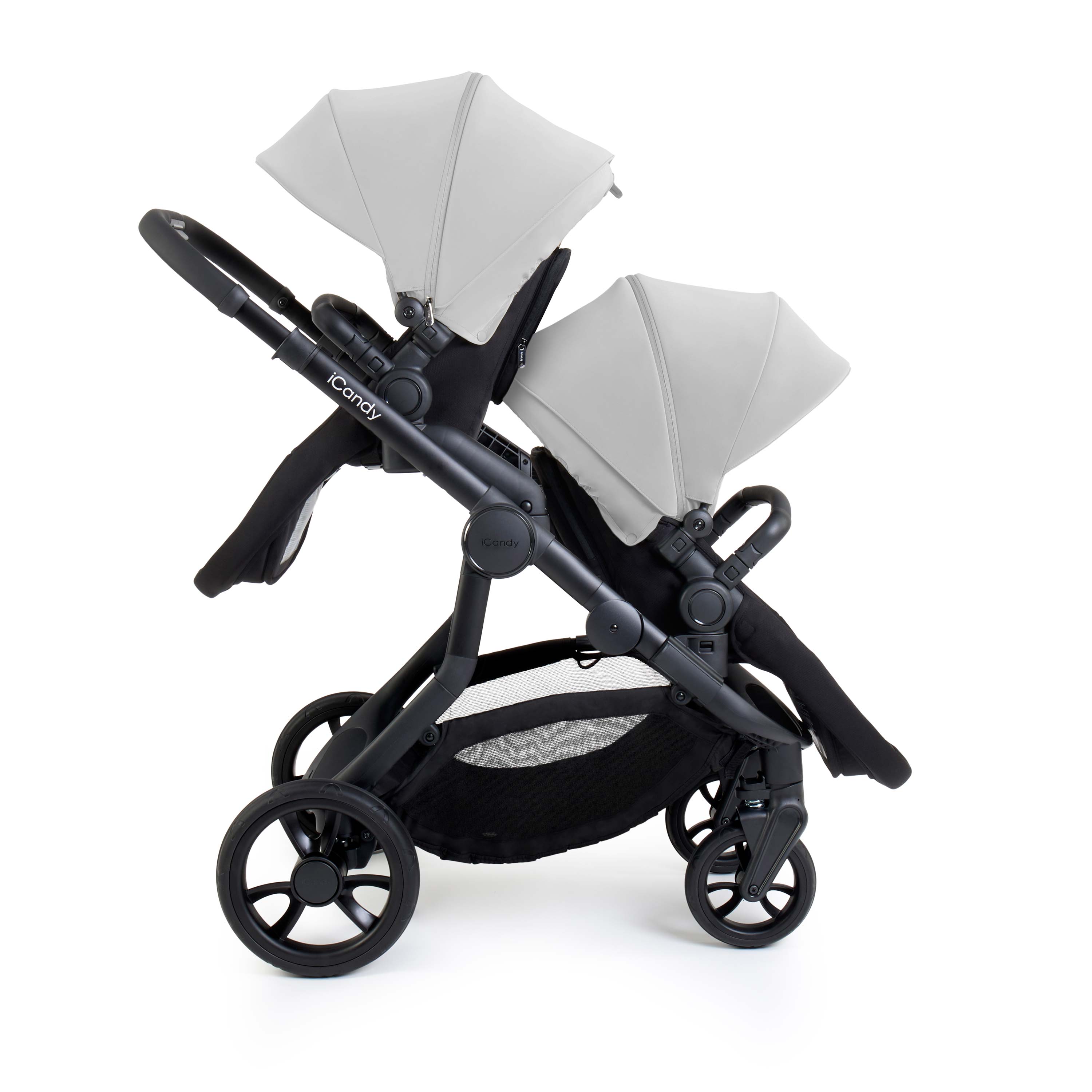 iCandy Orange 4 Pushchair Twin Bundle Glacier
