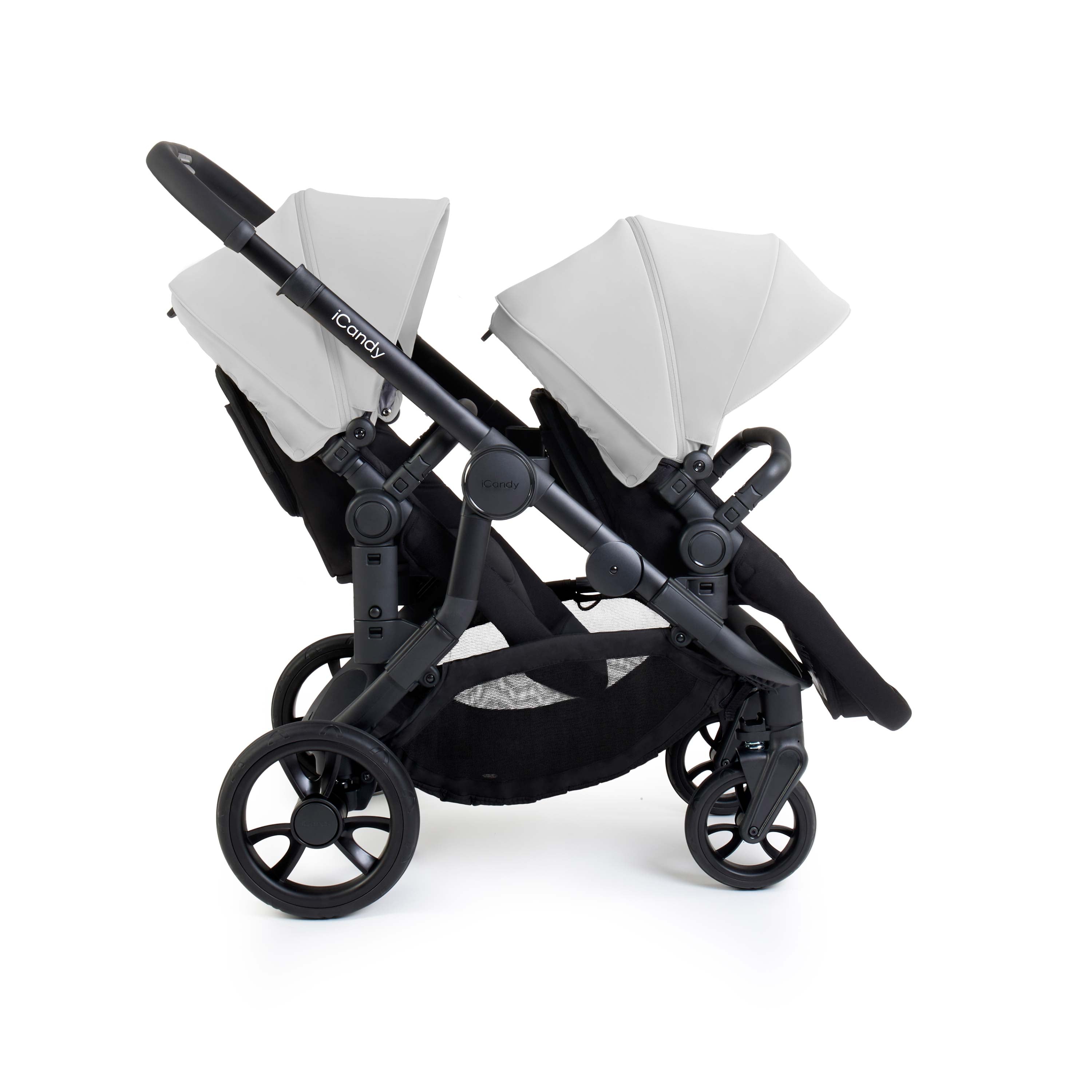 iCandy Orange 4 Pushchair Twin Bundle Glacier