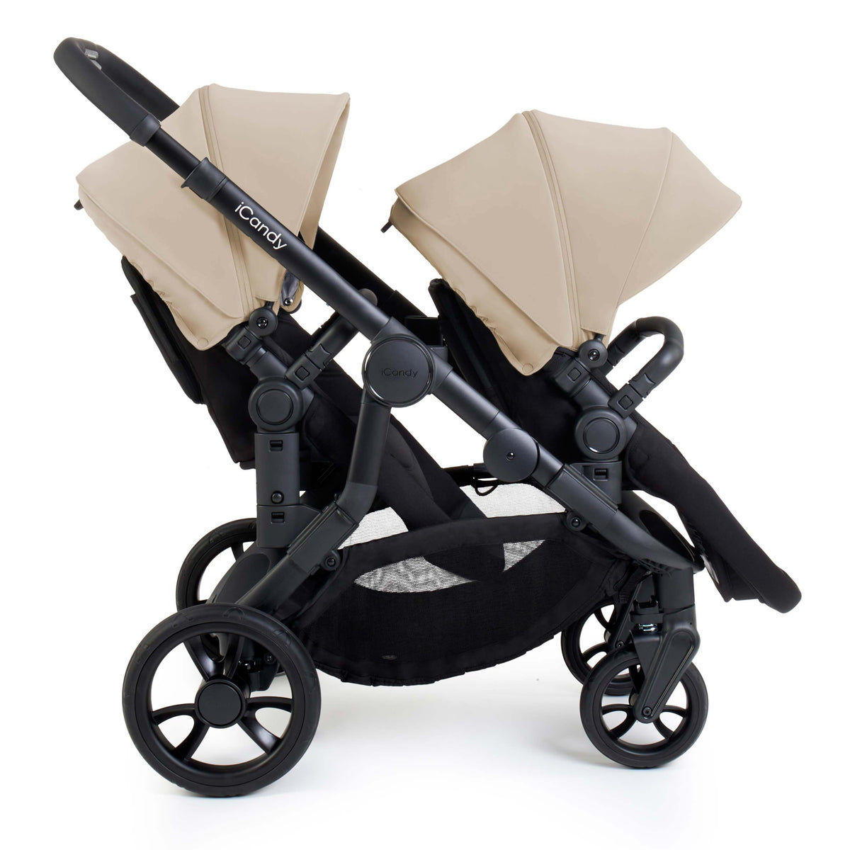 iCandy Orange 4 Pushchair Twin Bundle Latte