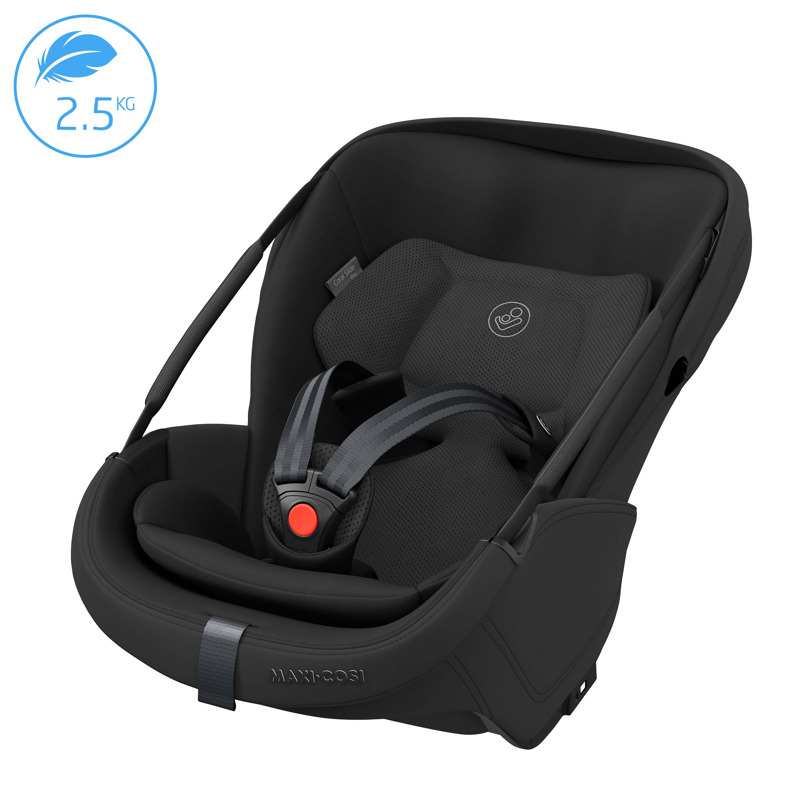 Maxi Cosi Coral Slide Pro & FamilyFix Slide Base | Onyx Black