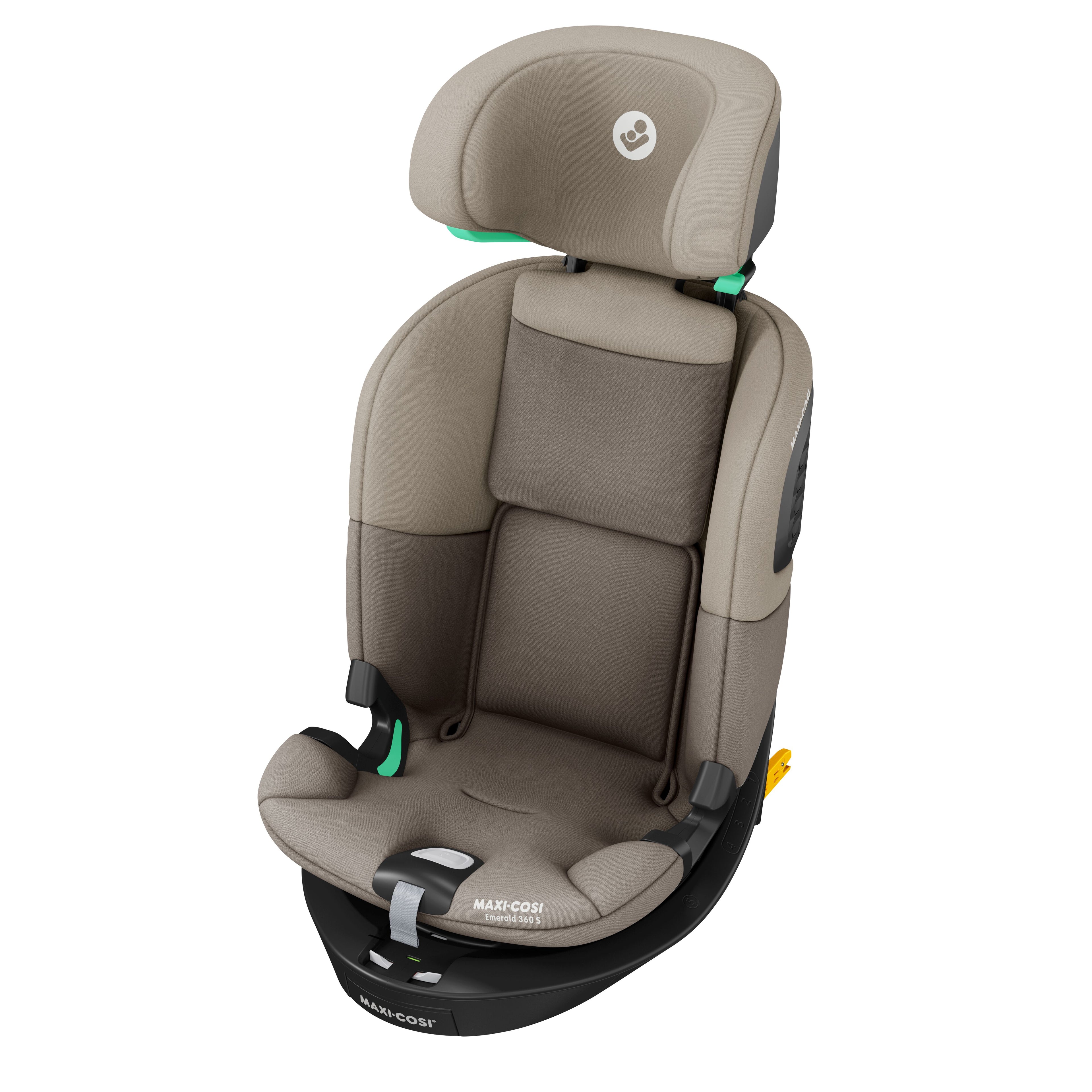 Maxi Cosi Emerald 360 S i-Size Car Seat Tonal Truffle