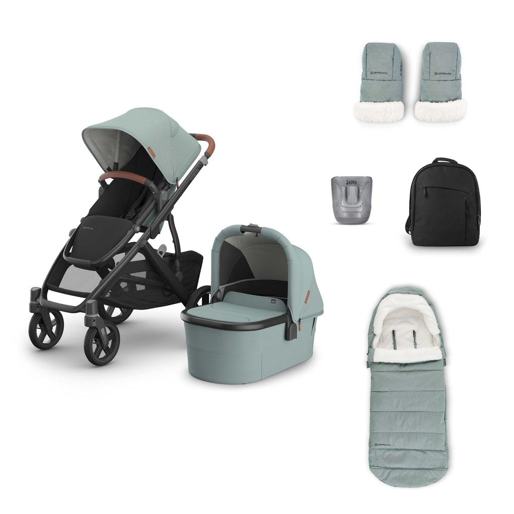 Uppababy Vista V3 Pram & 4 Piece Accessory Pack Kenzi Kenzi