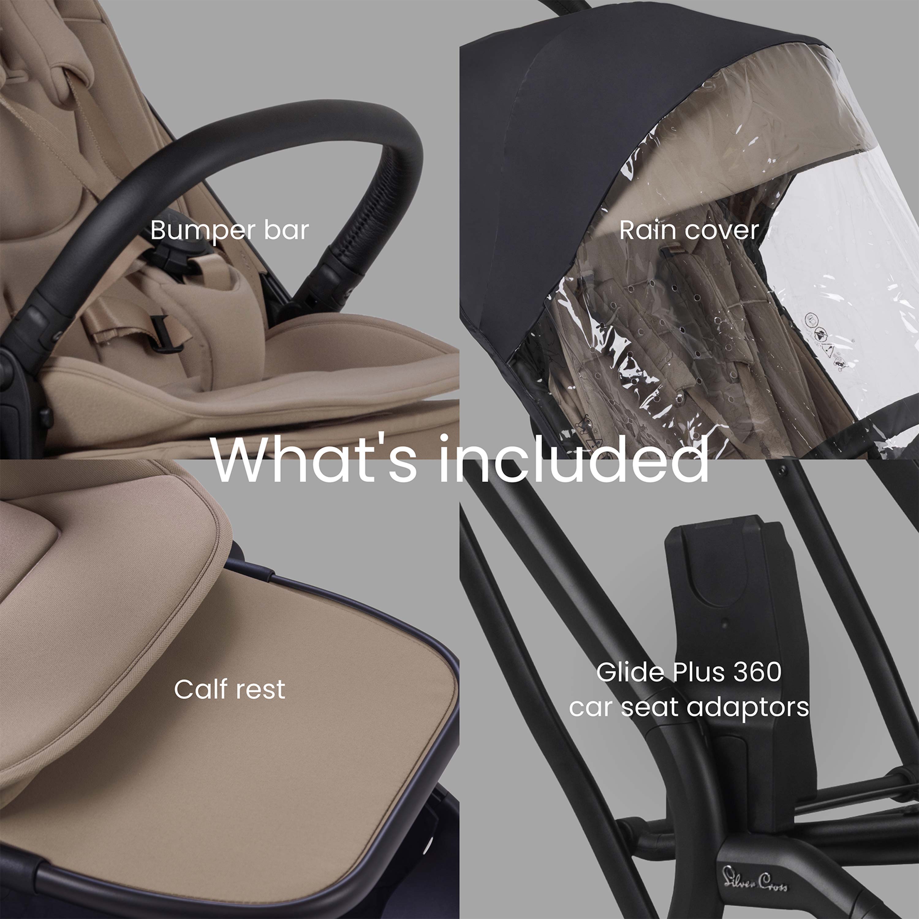 Silver Cross Nia Stroller Champagne