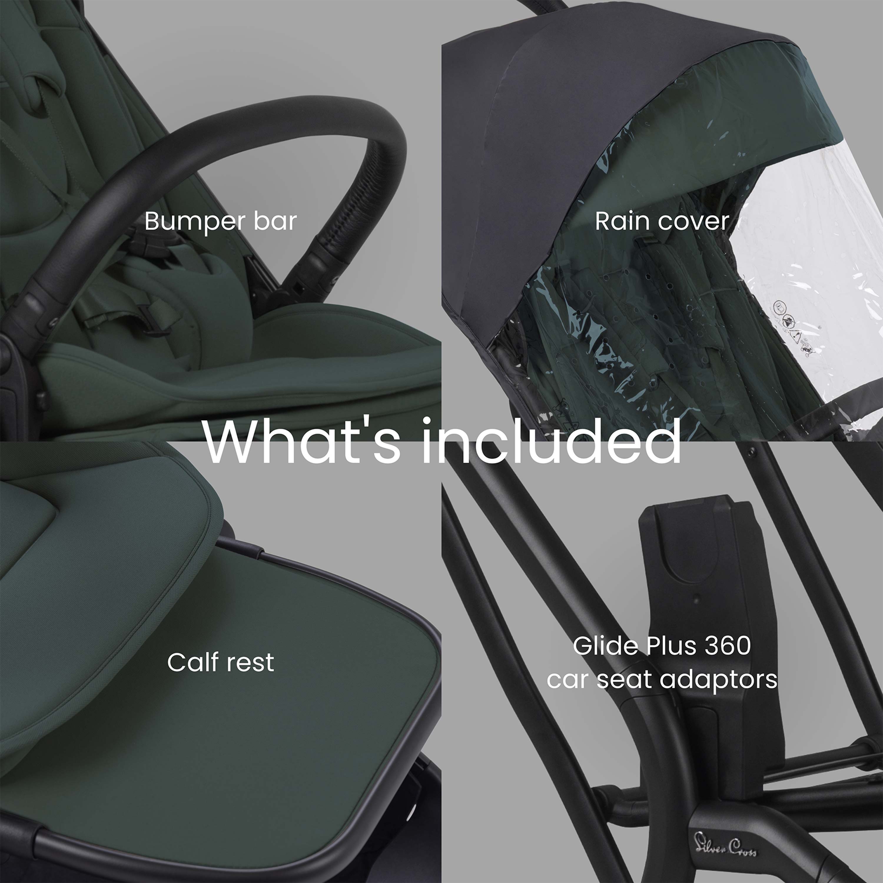 Silver Cross Nia Stroller Conifer
