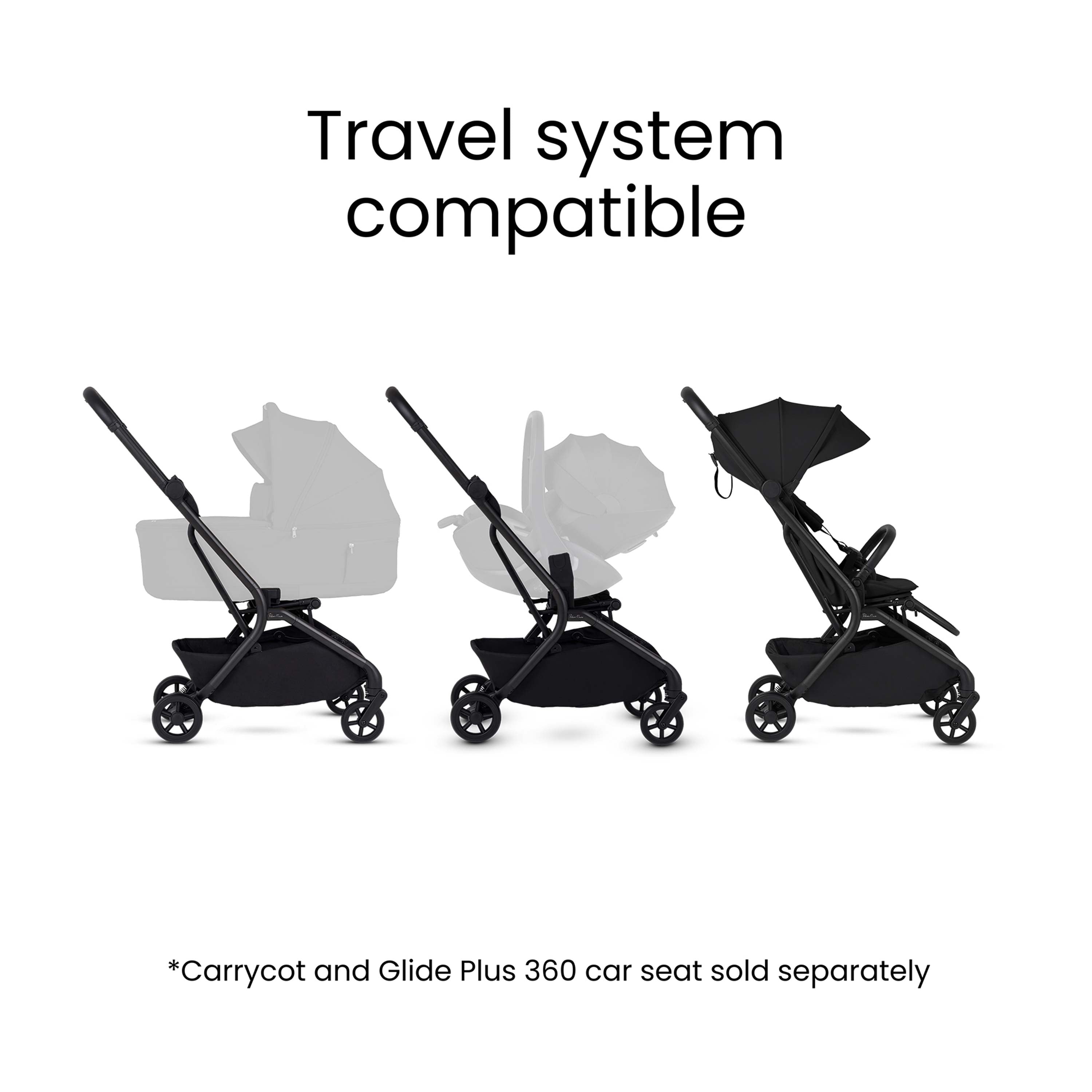 Silver Cross Nia Stroller Onyx