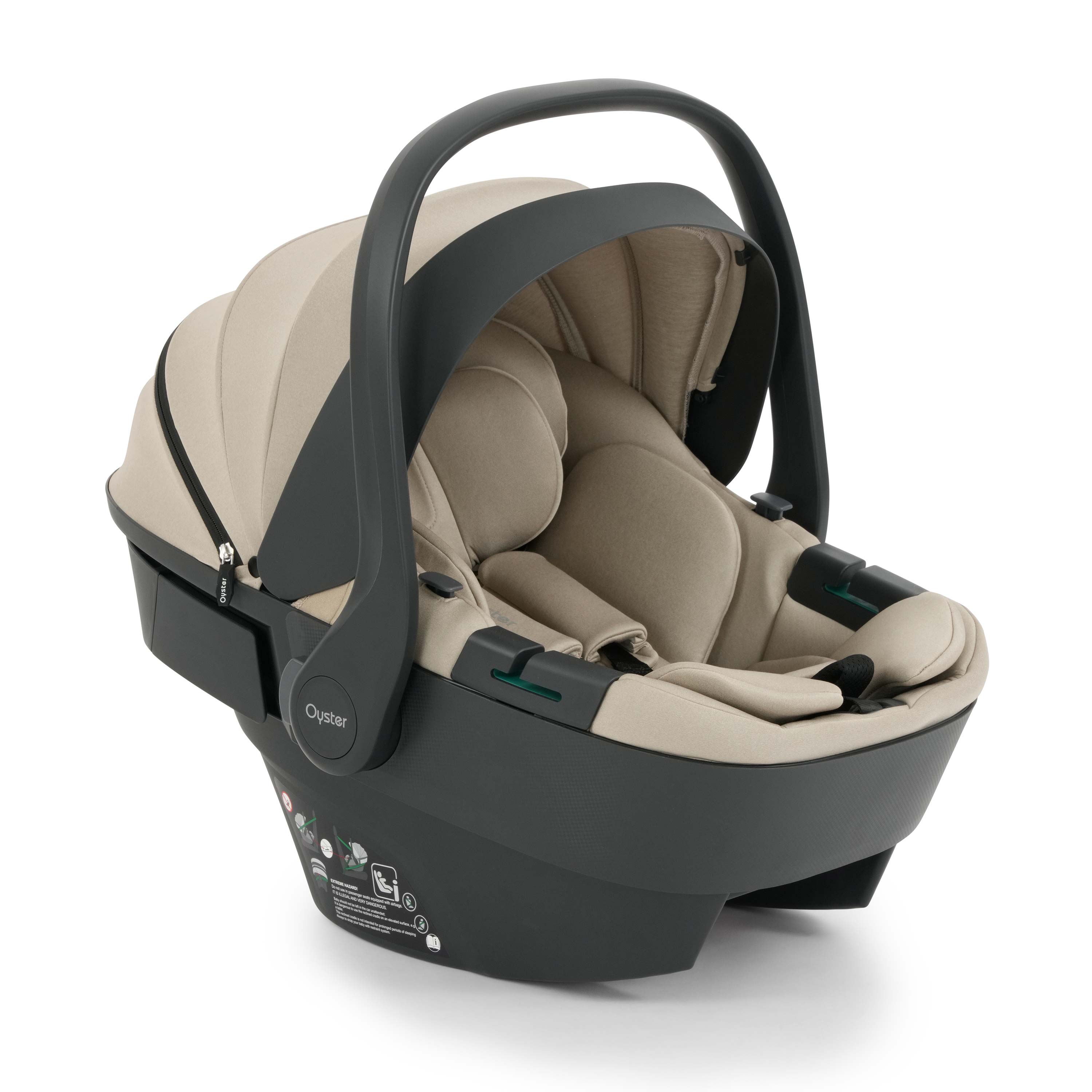 Oyster Capsule 360 Infant Car Seat | Buttermilk
