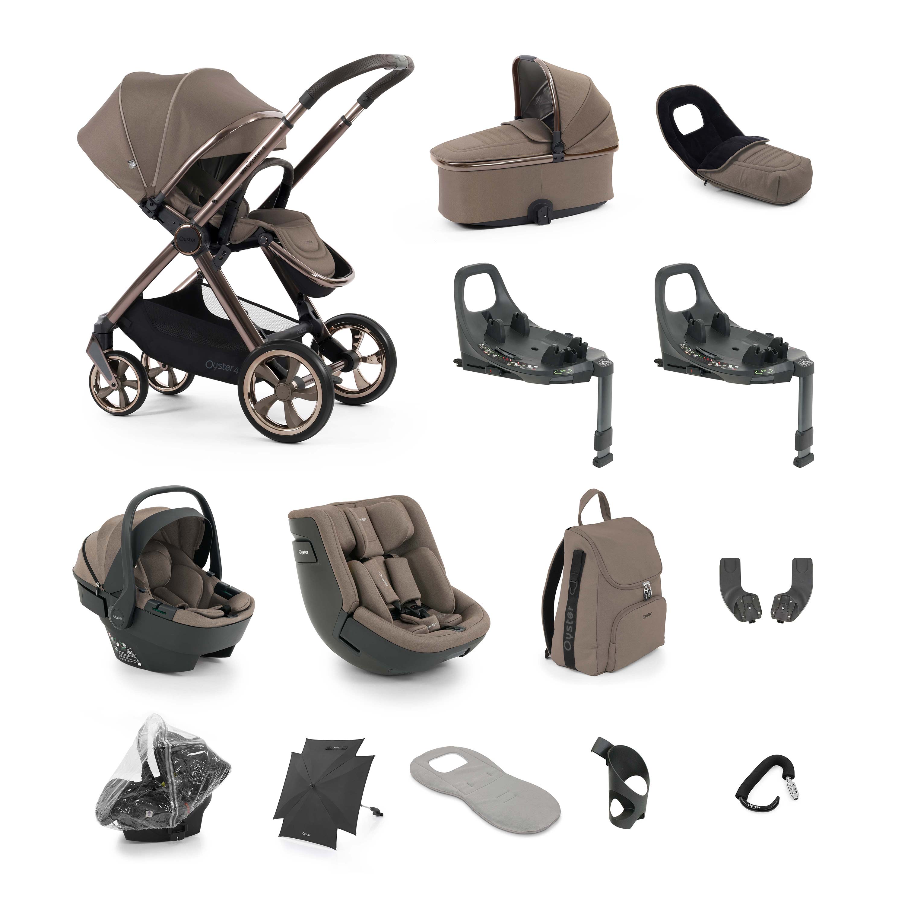 Oyster 4 Ultimate 360 Toddler Bundle Mink