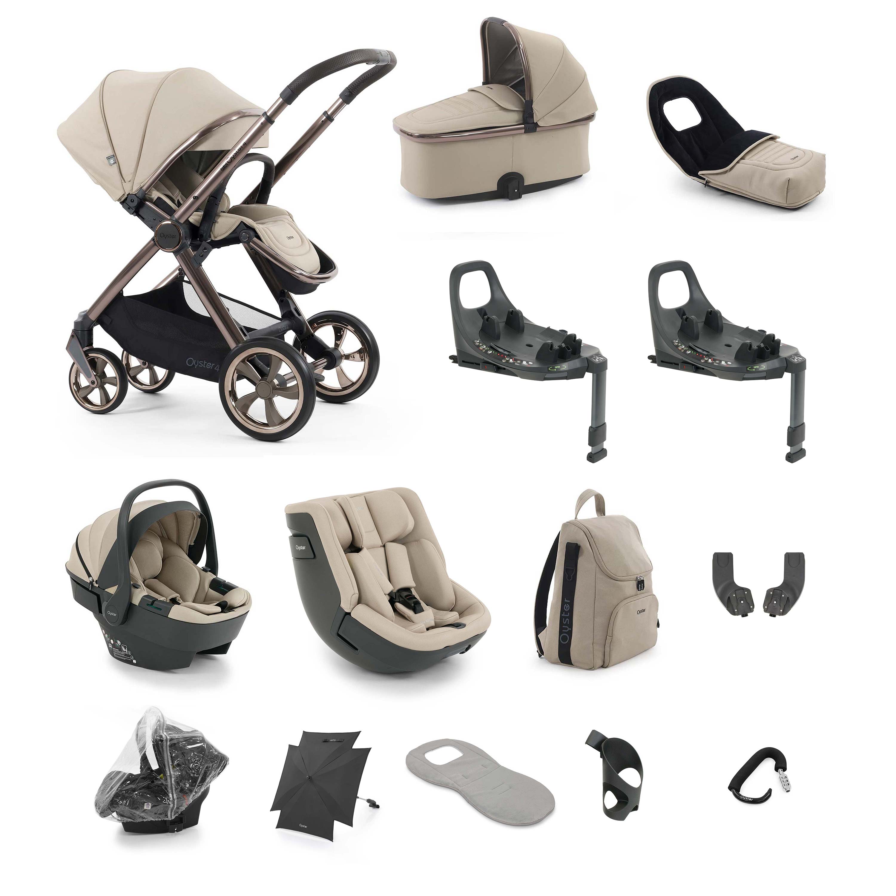 Oyster 4 Ultimate 360 Toddler Bundle Buttermilk