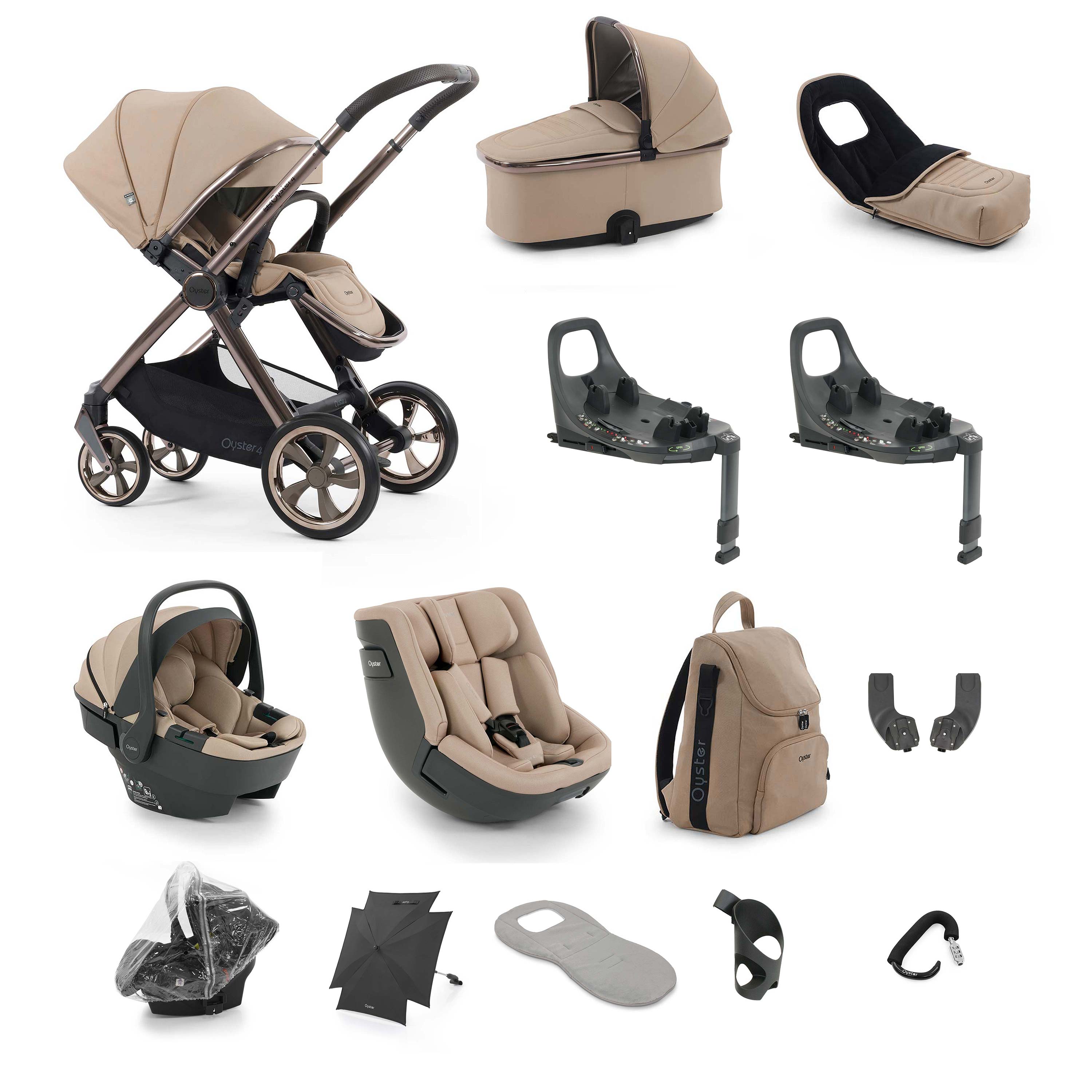 Oyster 4 Ultimate 360 Toddler Bundle Fawn