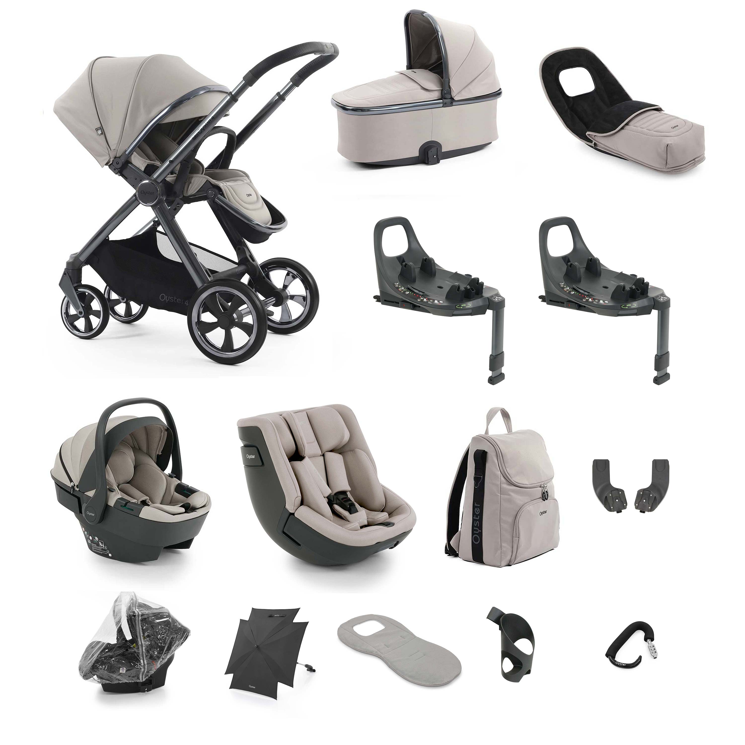 Oyster 4 Ultimate 360 Toddler Bundle Stone