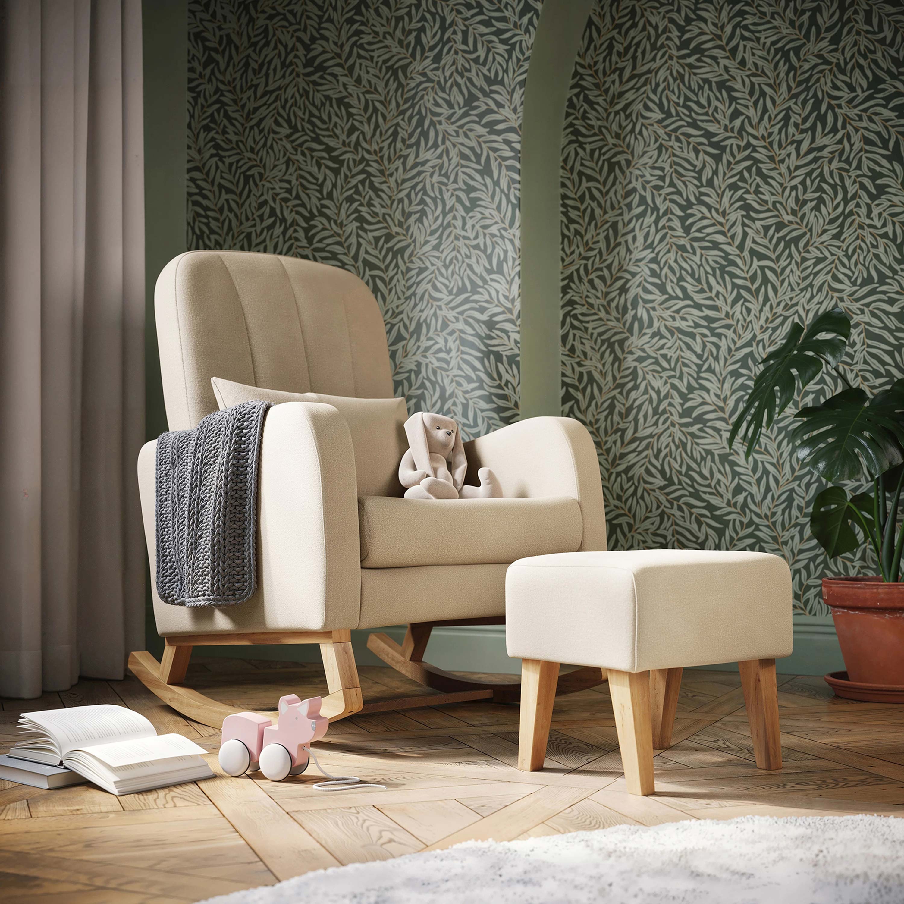 Silver Cross Carmel Nursing Chair Almond