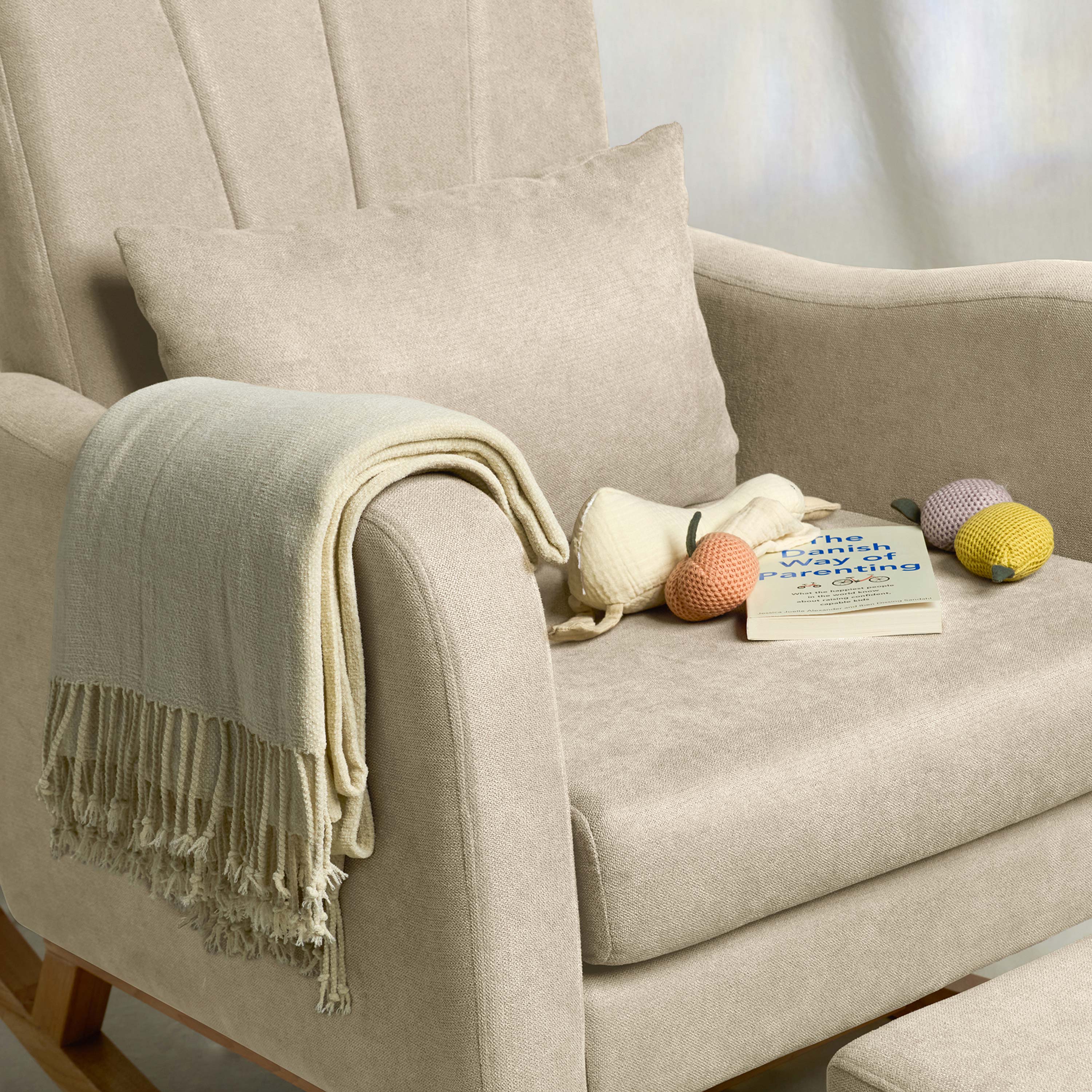 Silver Cross Carmel Nursing Chair Almond