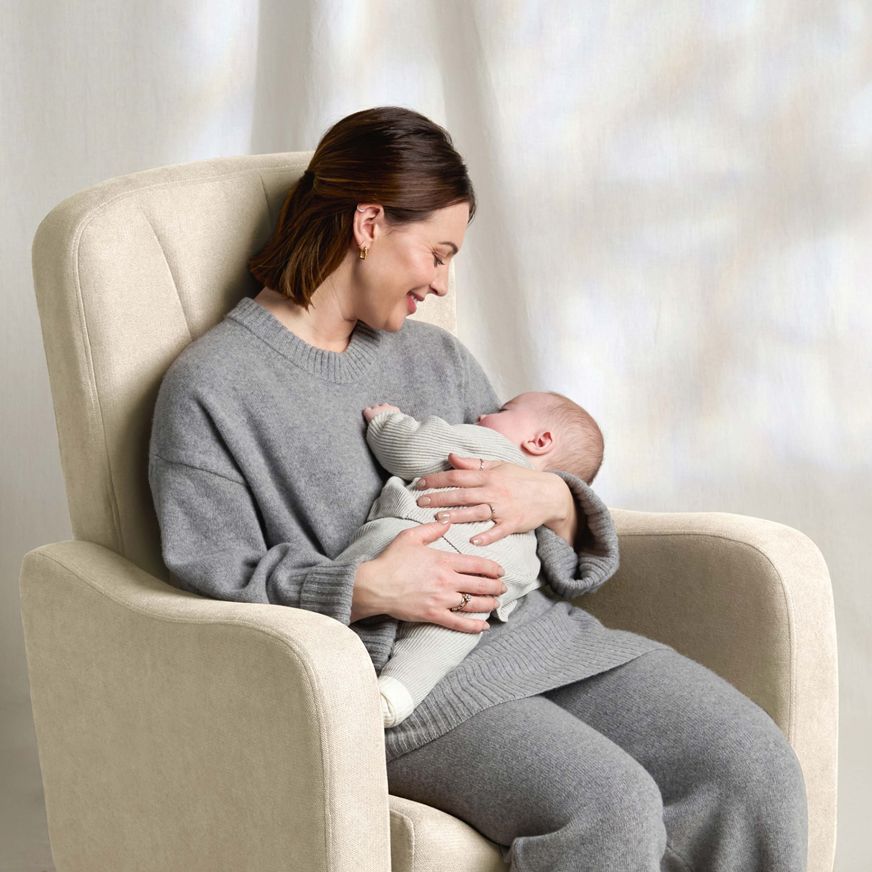Silver Cross Carmel Nursing Chair Almond