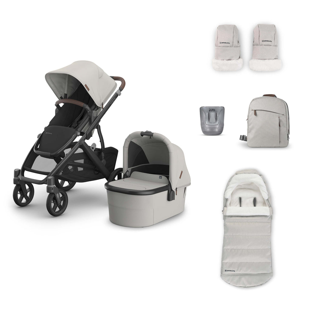 Uppababy Vista V3 Pram & 4 Piece Accessory Pack Savannah Savannah