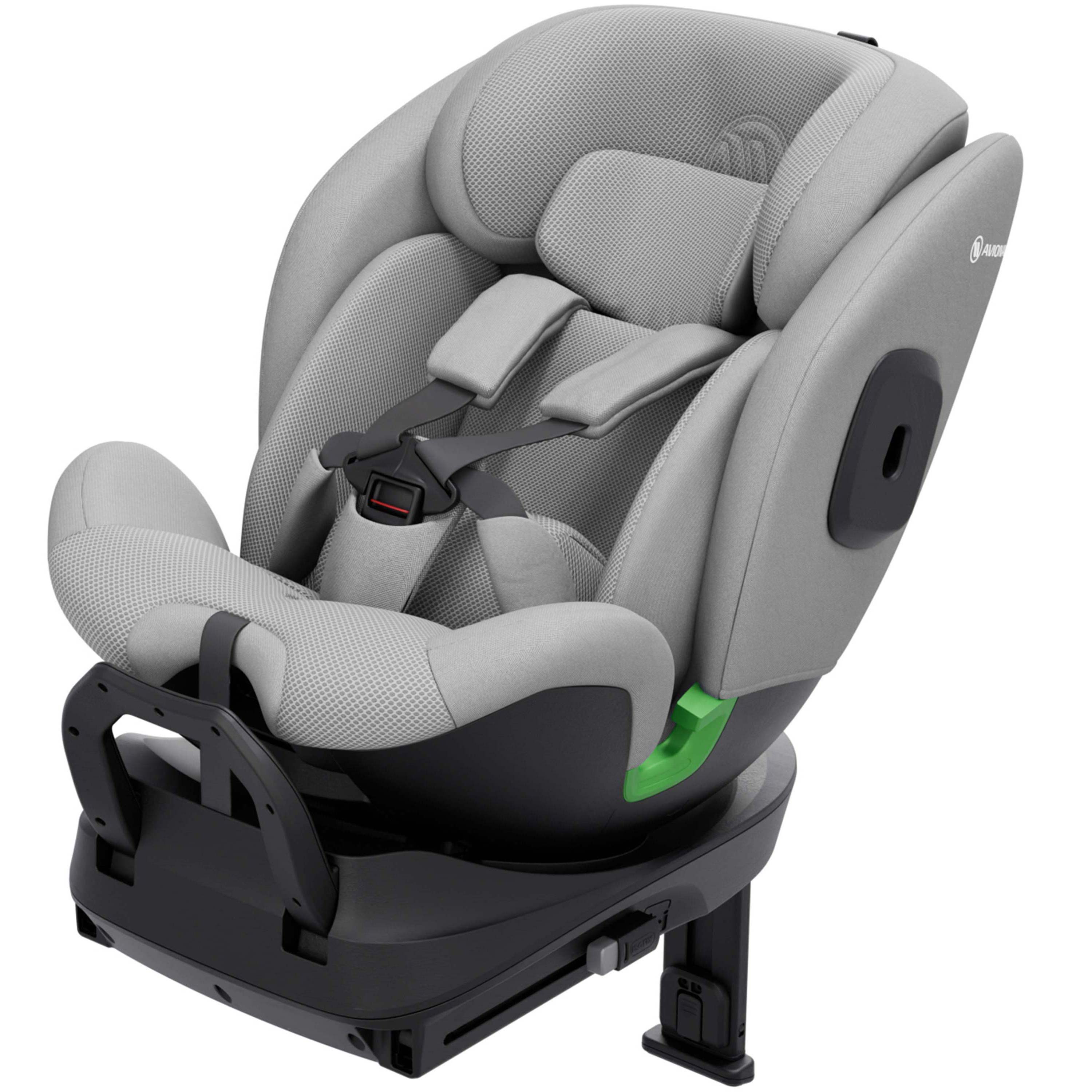 Avionaut Stardust 360° Rotating Car Seat & Newborn Insert - Grey