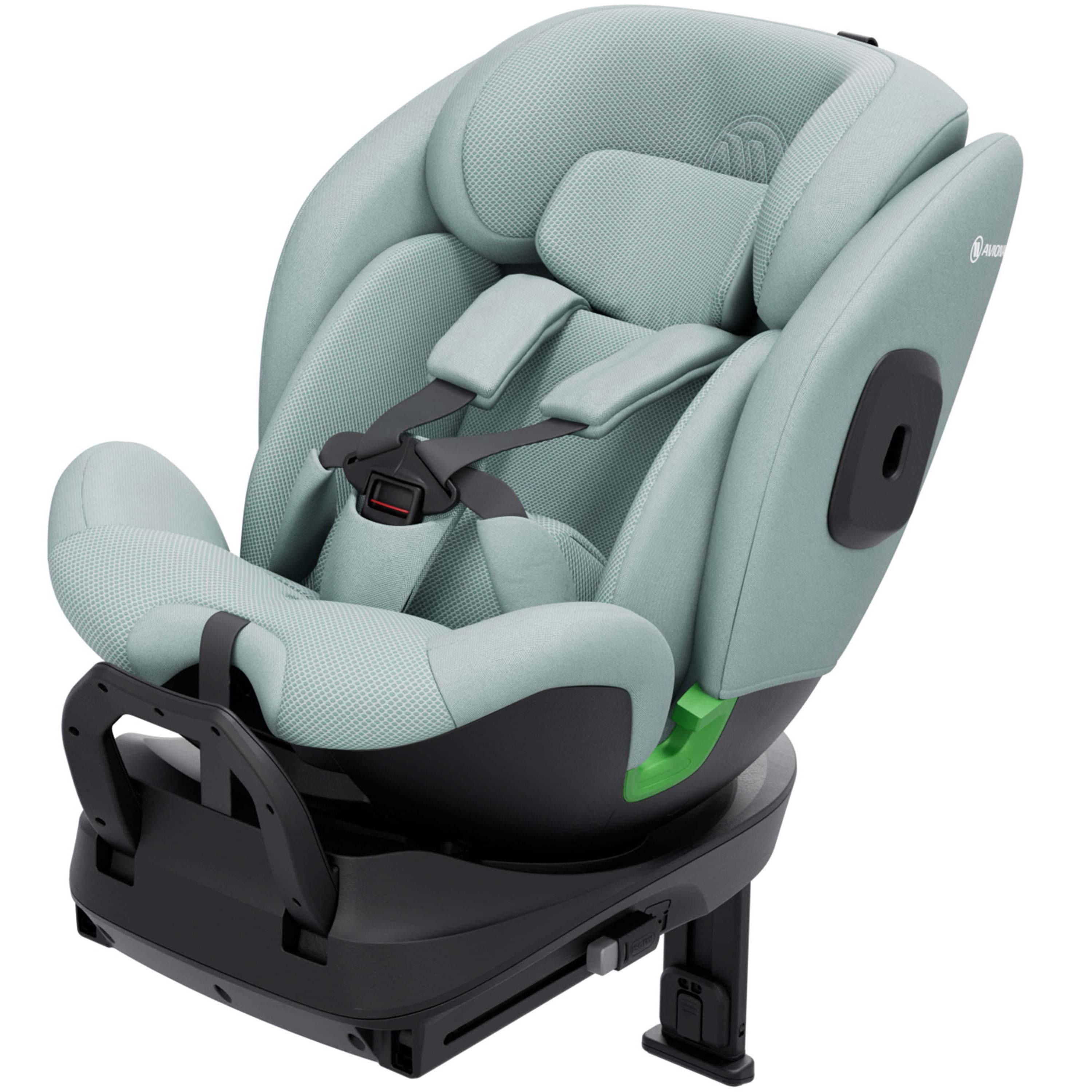 Avionaut Stardust 360° Rotating Car Seat & Newborn Insert - Mint