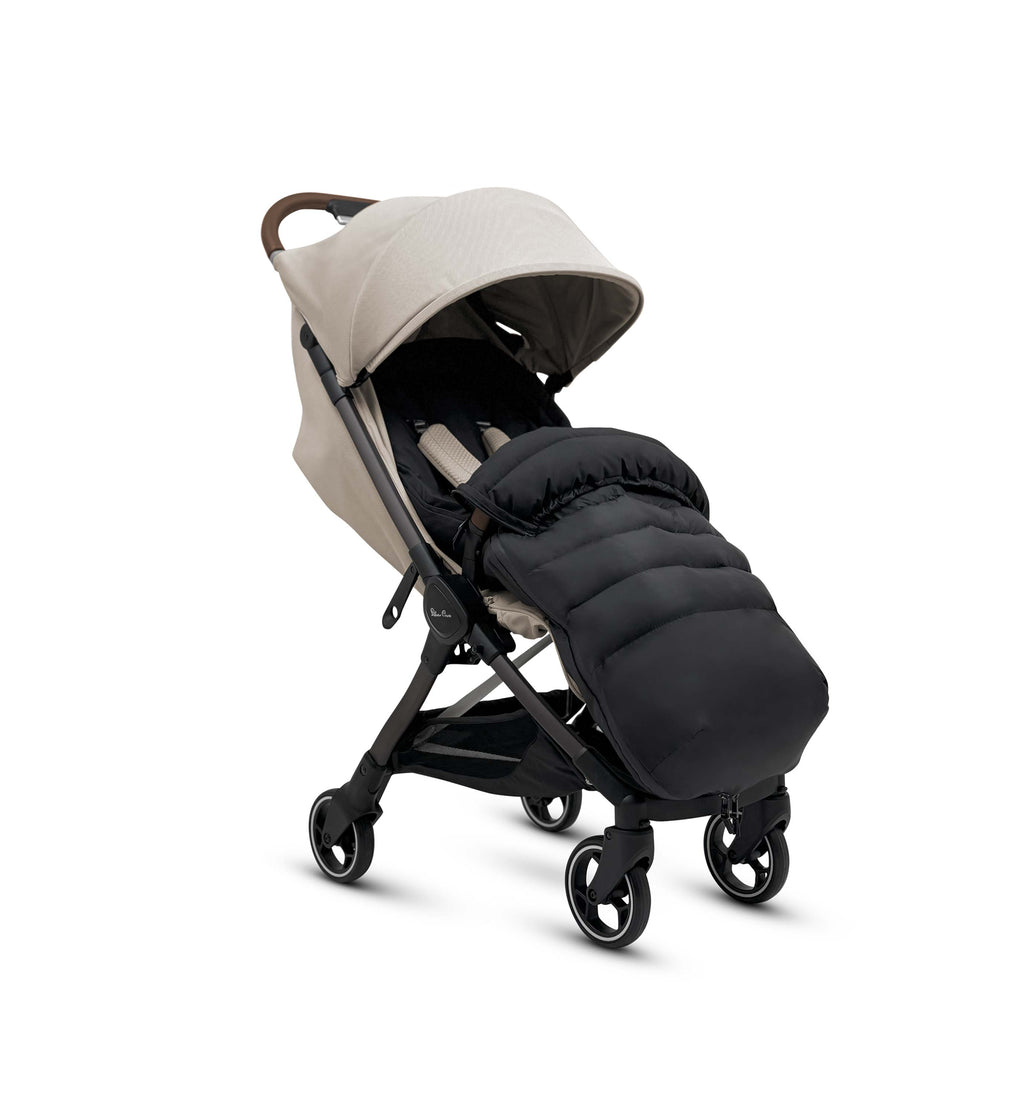 Silver Cross Clic 2 Latte with Free Universal Footmuff