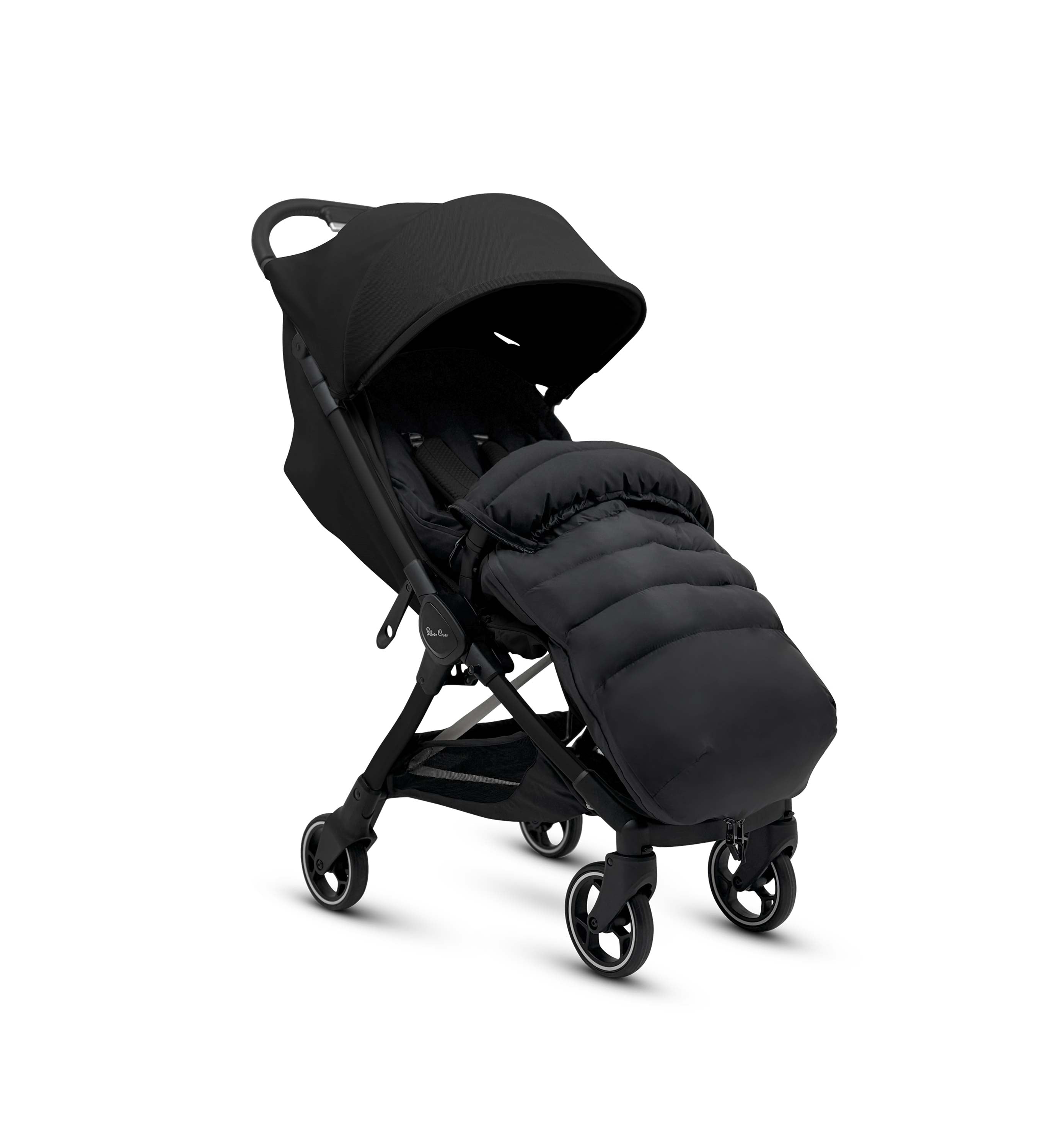 Silver Cross 2 Stroller Space with Free Universal Footmuff