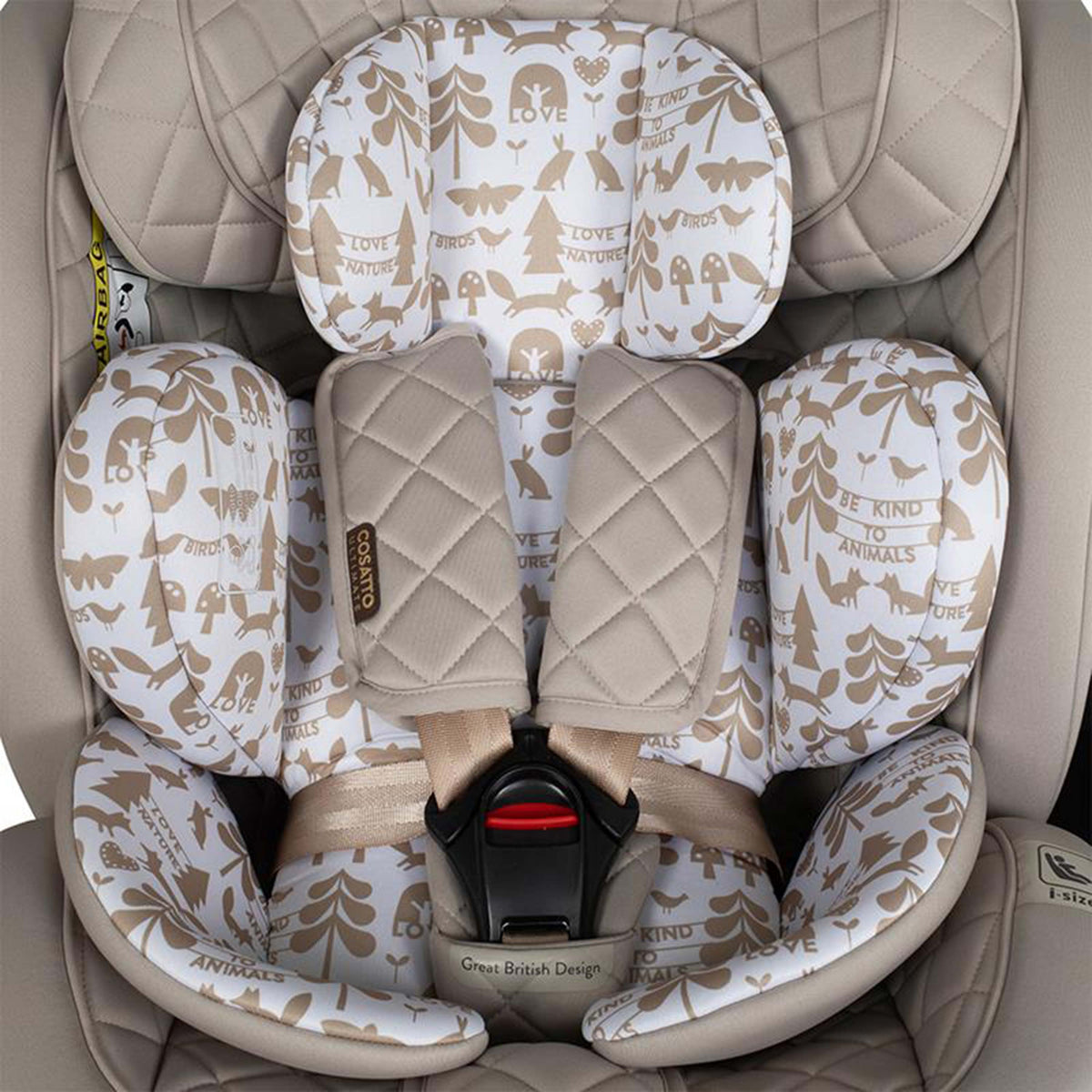 Cosatto Acorn All Stages i-Size 360 Car Seat Whisper
