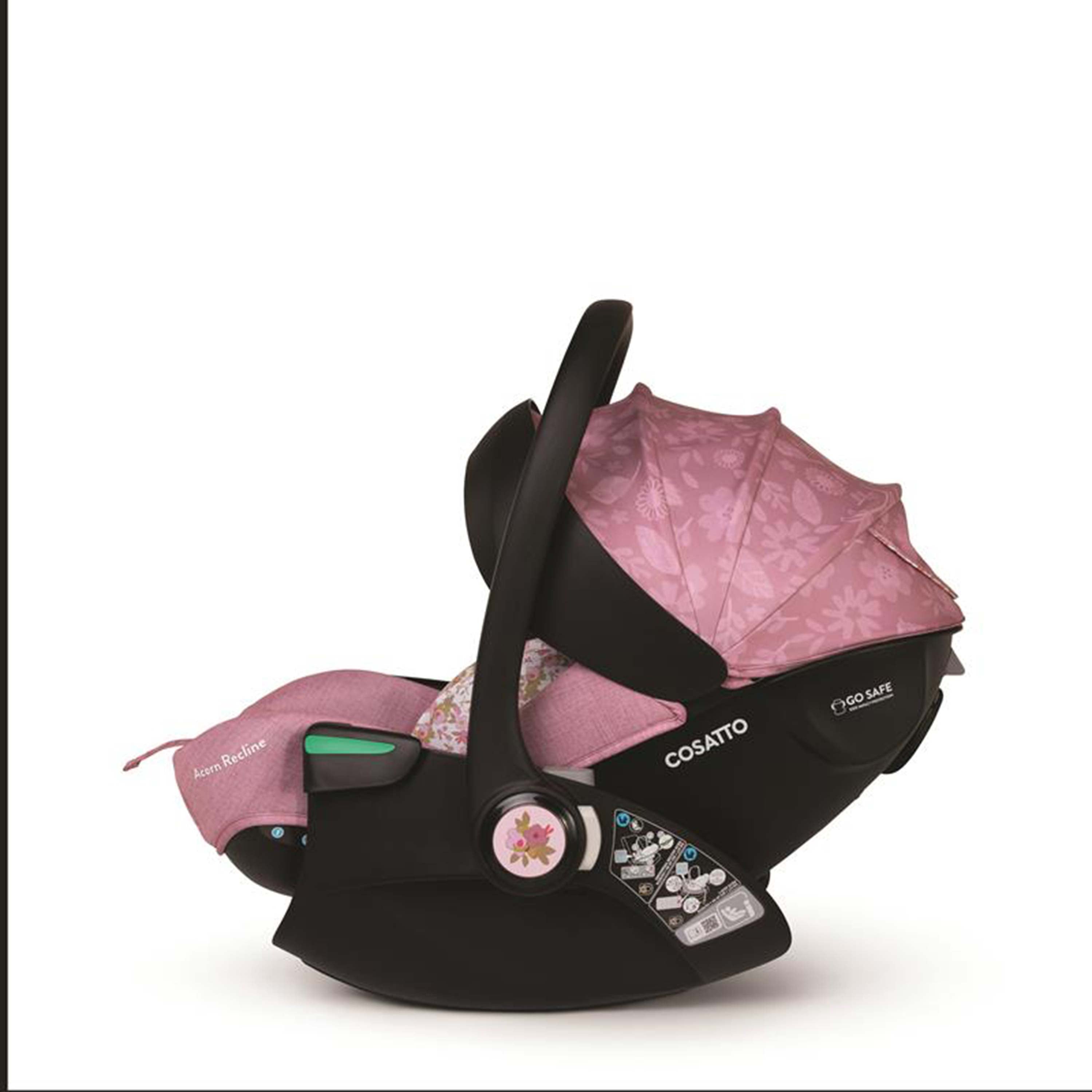 Cosatto Woosh City Recline Car Seat Bundle | Camille