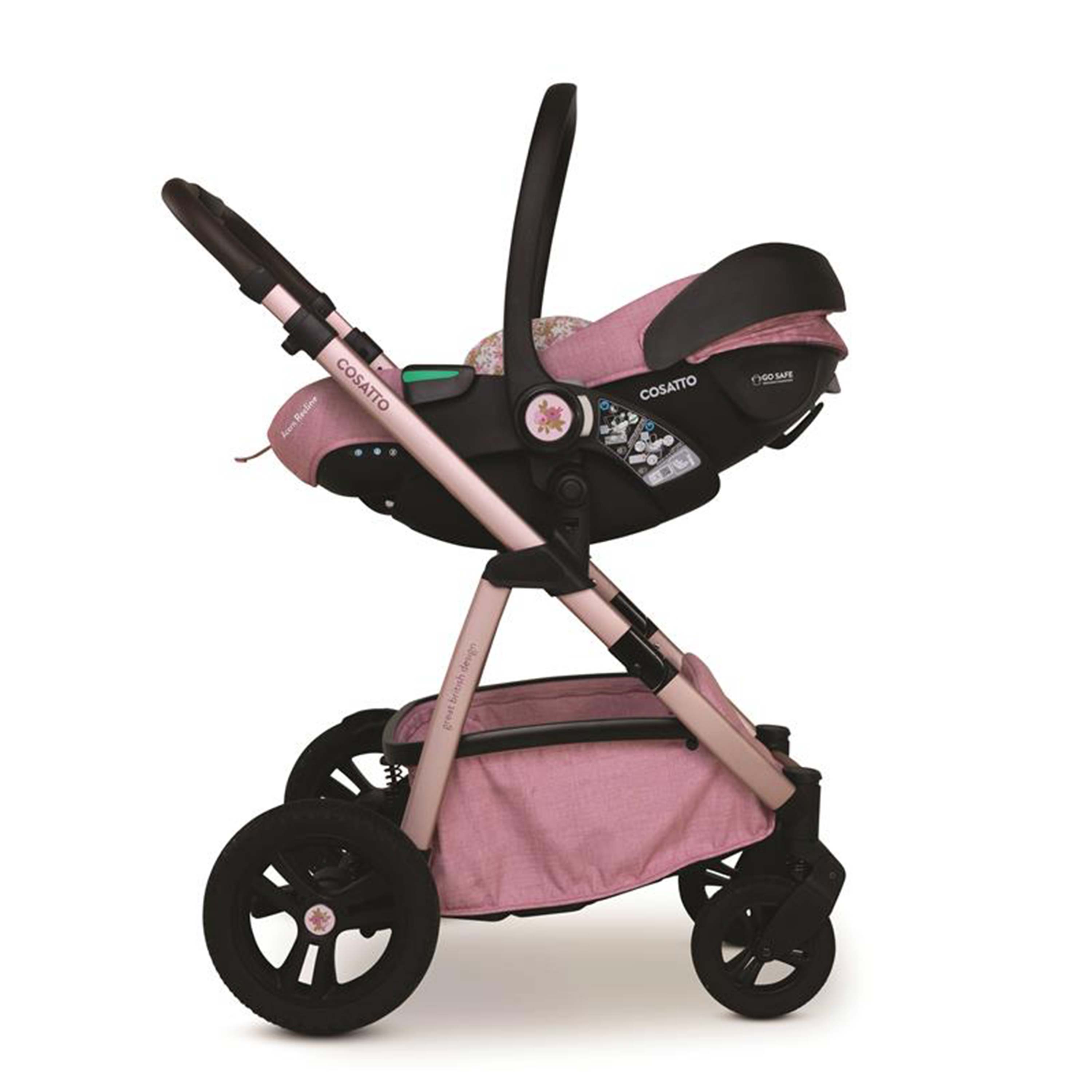 Cosatto Wow 3 Rotate & Recline Cozy Bundle - Camille