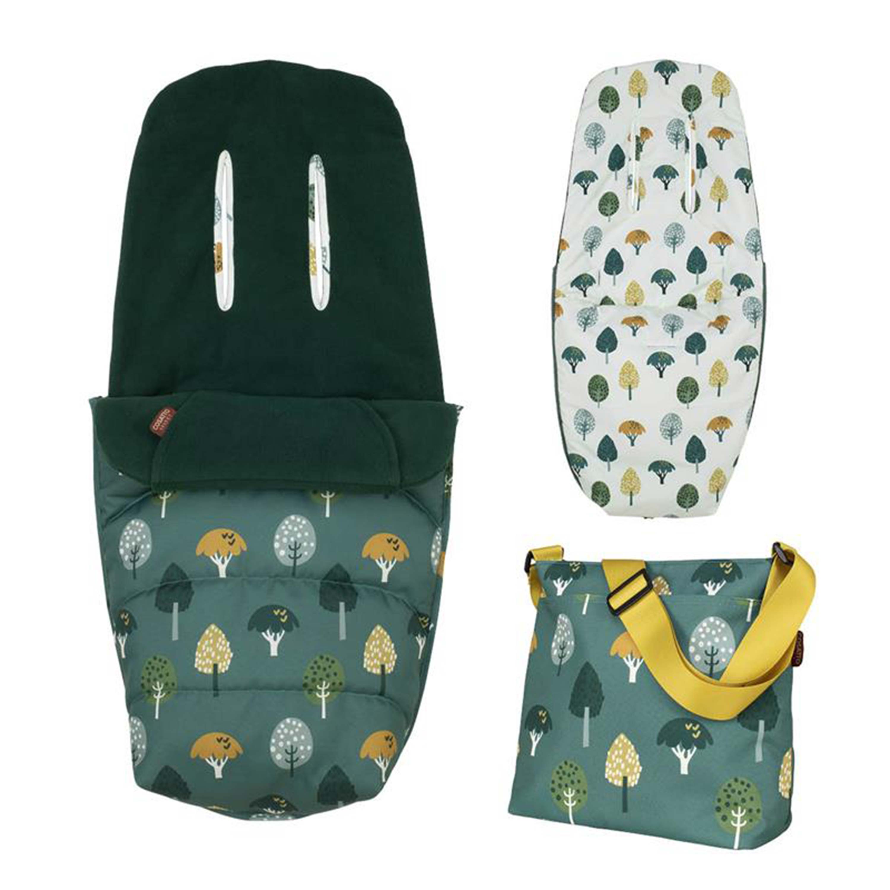 Cosatto Giggle Accessory Pack - Footmuff & Changing Bag Set | Faraway