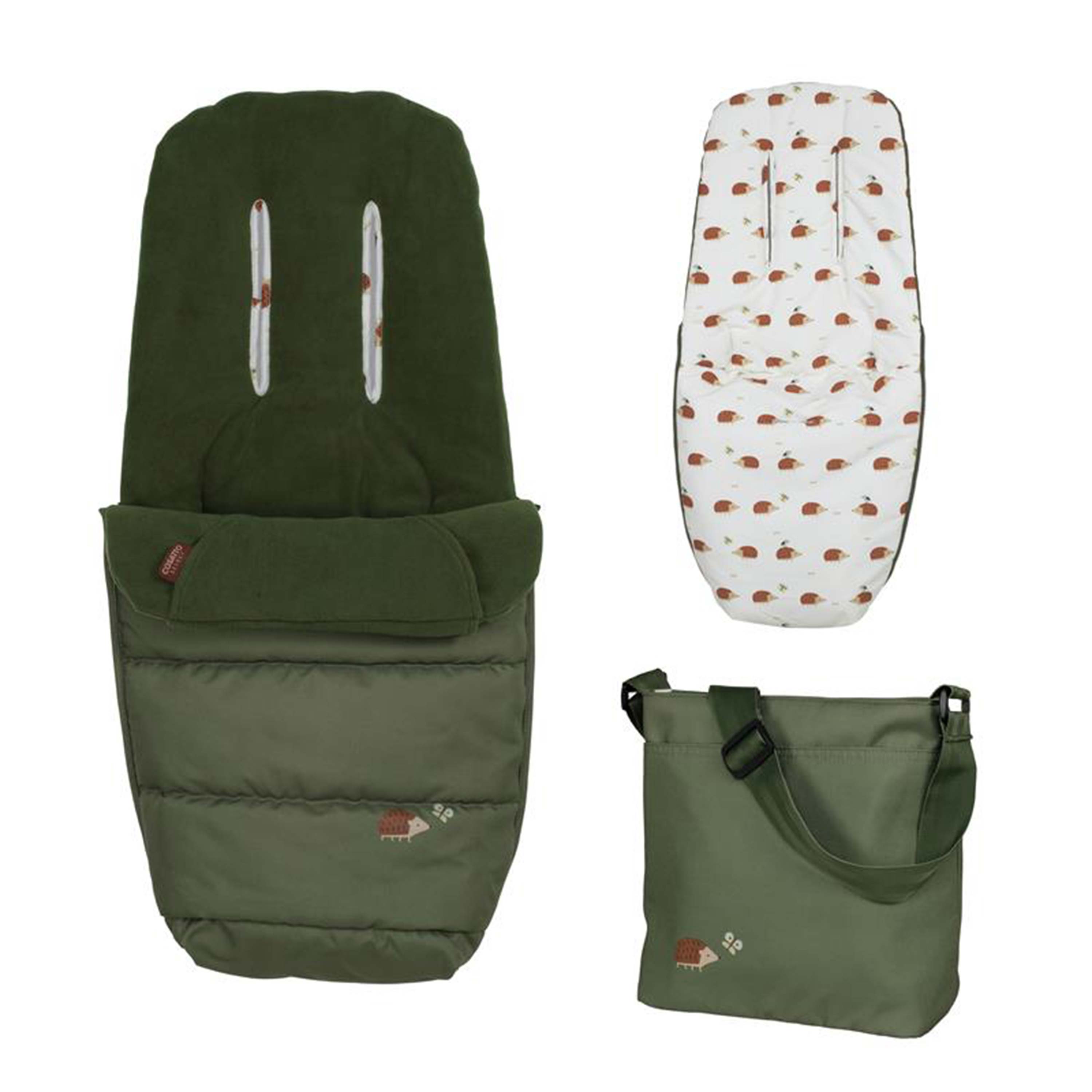 Cosatto Giggle Accessory Pack - Footmuff & Changing Bag Set | Hoglet