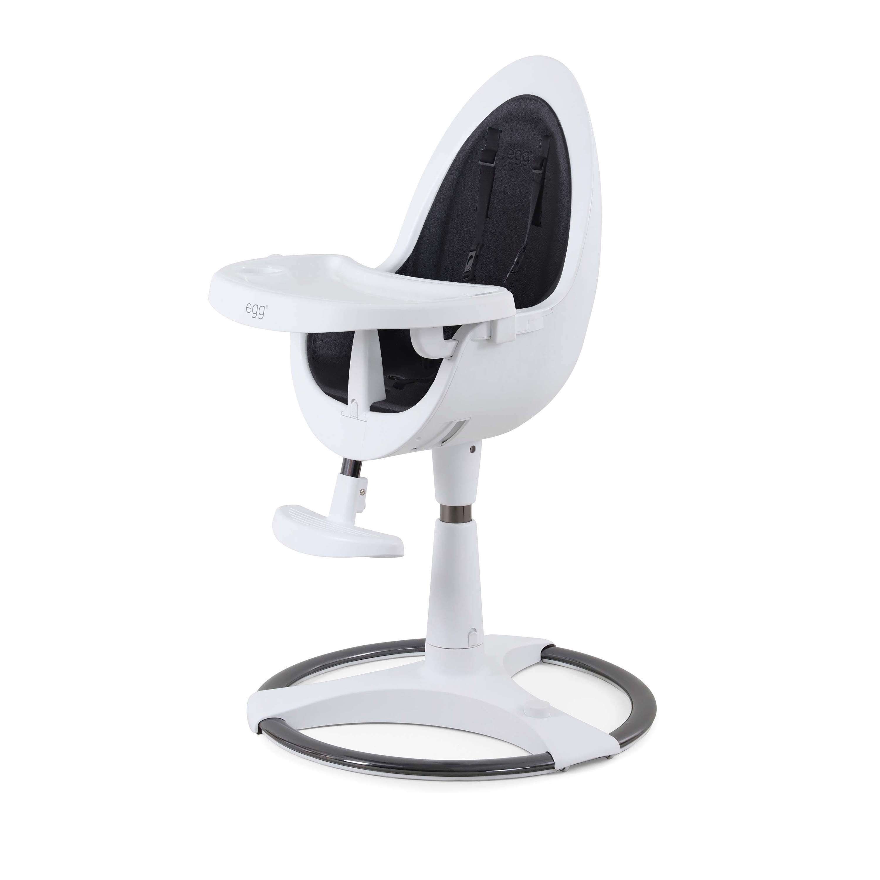egg® Highchair White | Premium Adjustable Highchair with Newborn Insert