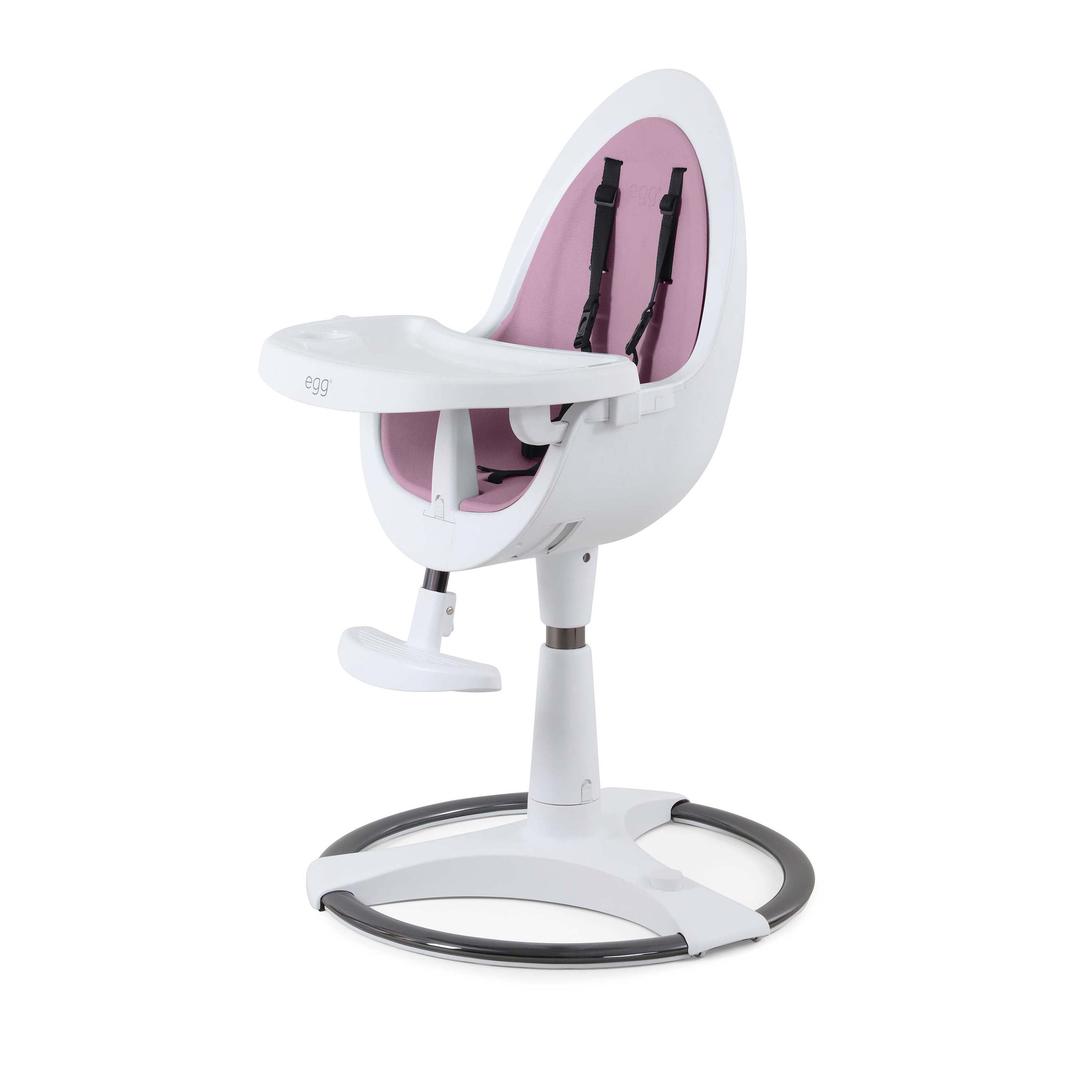 egg® Highchair White | Premium Adjustable Highchair with Newborn Insert