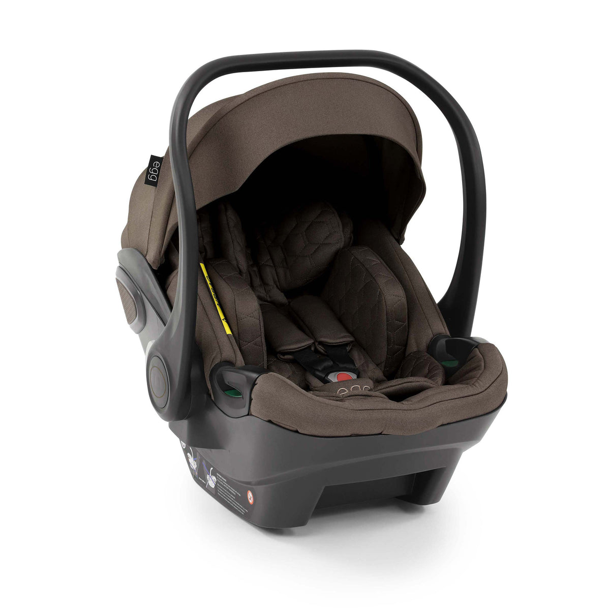 Shell Car Set egg3® Shell i-Size Infant Car Seat Chocolate Velvet | Premium Baby Car ...