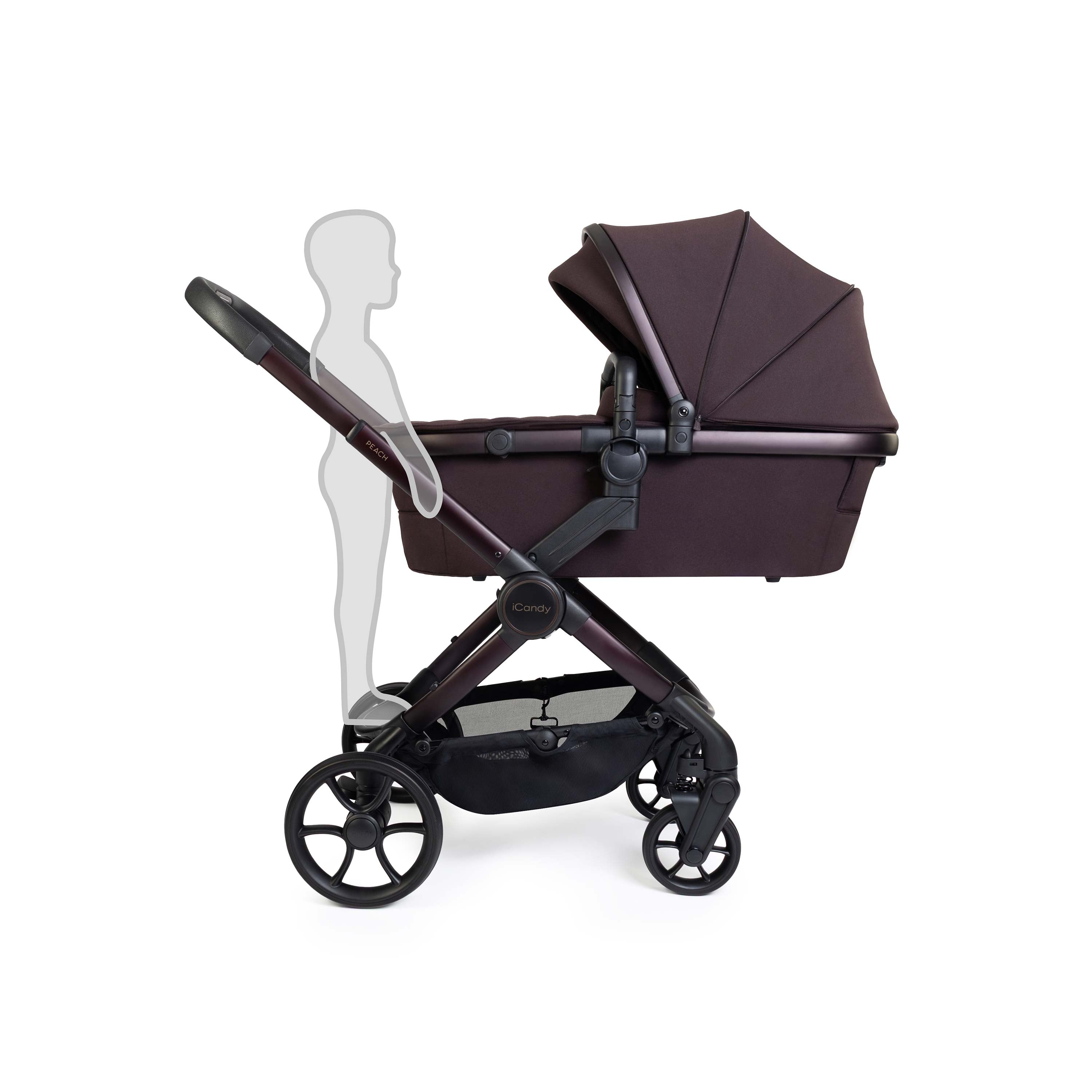 iCandy Peach 8 EDITIONS Twin Combo — Coffee Bean | Double Pushchair