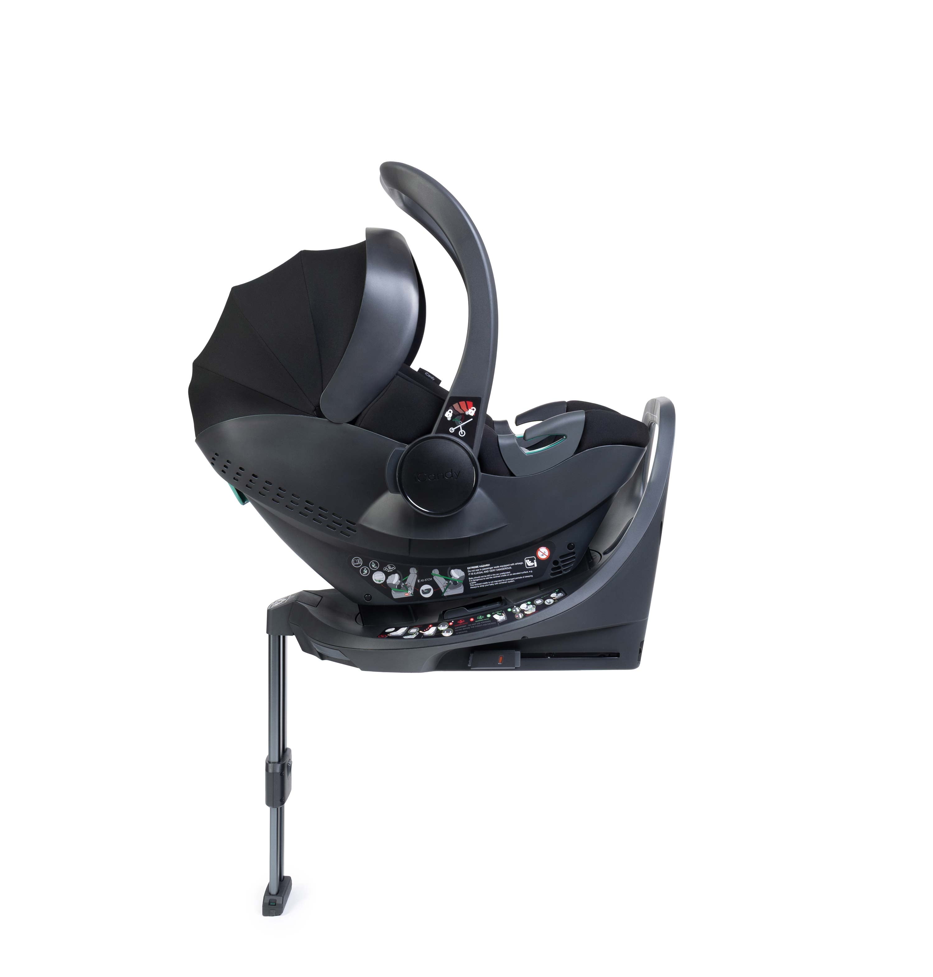 iCandy Peach 8 Complete Bundle – Taupe | Cocoon 360 Car Seat Black & Base