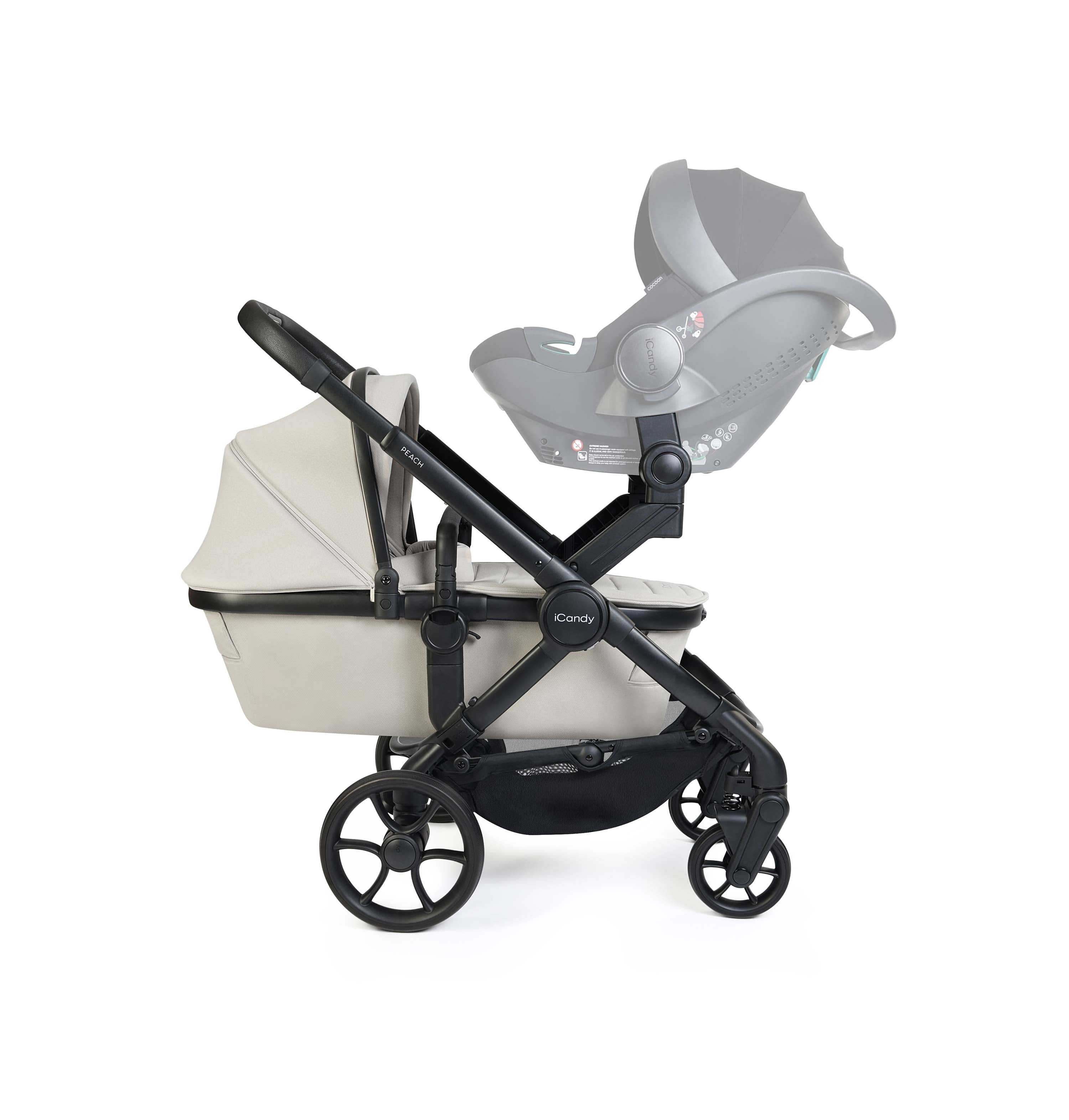 iCandy Peach 8 Double Complete Bundle | Taupe