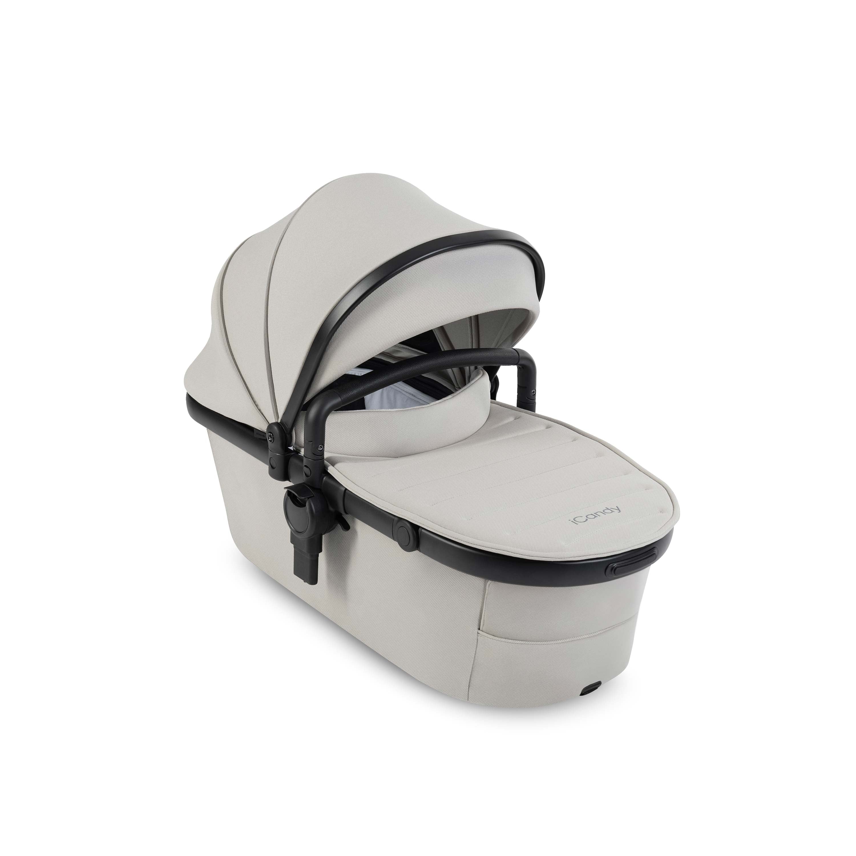 iCandy Peach 8 Complete Bundle – Taupe | Cocoon 360 Car Seat Black & Base