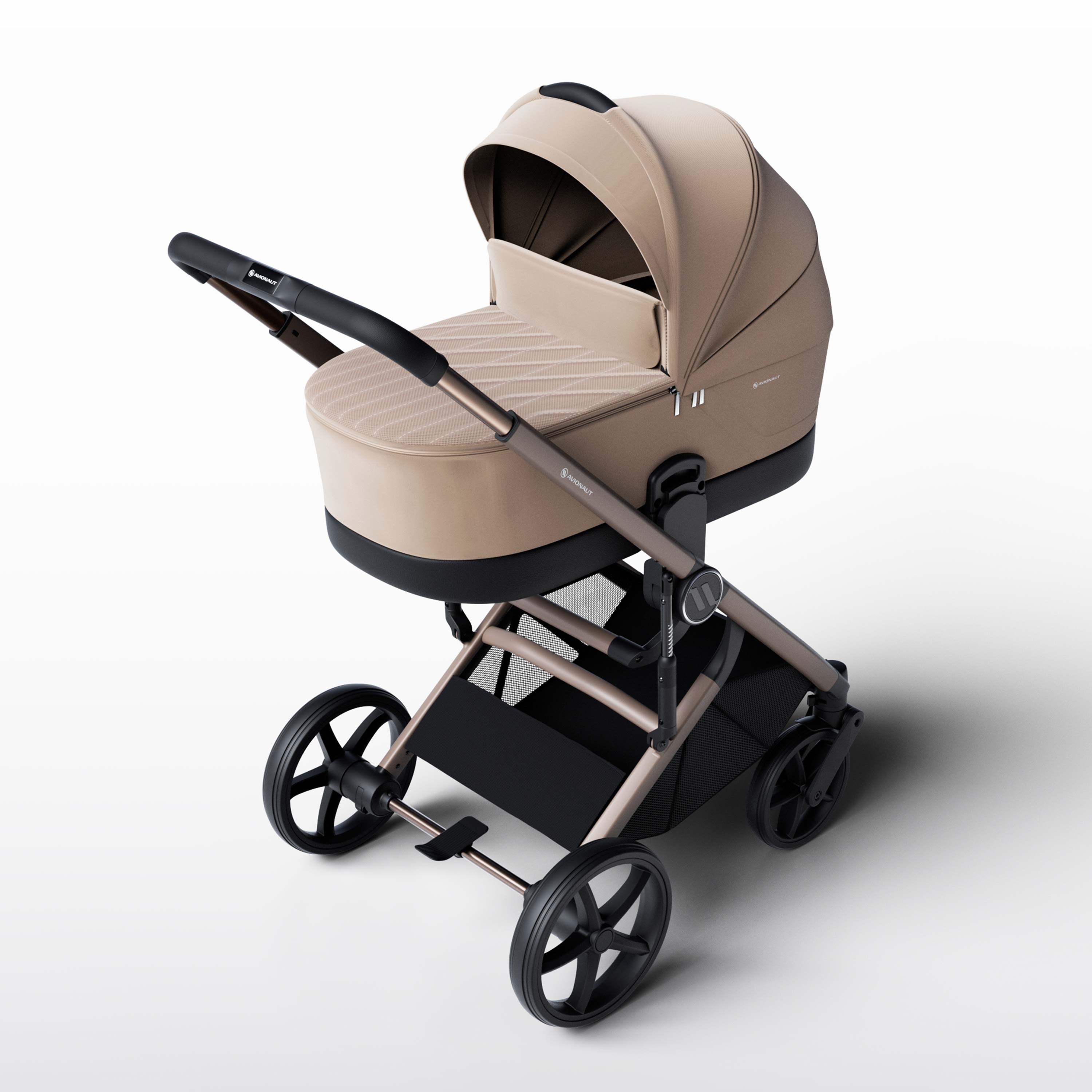 Avionaut Sirius Travel System with Cosmo Smart & IQ Orbit – Beige